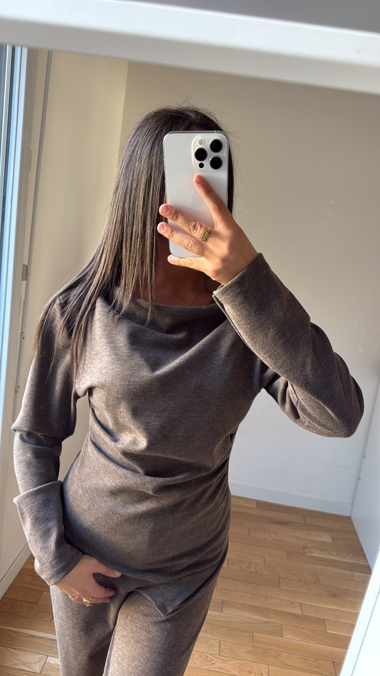 Ensemble Shana marron