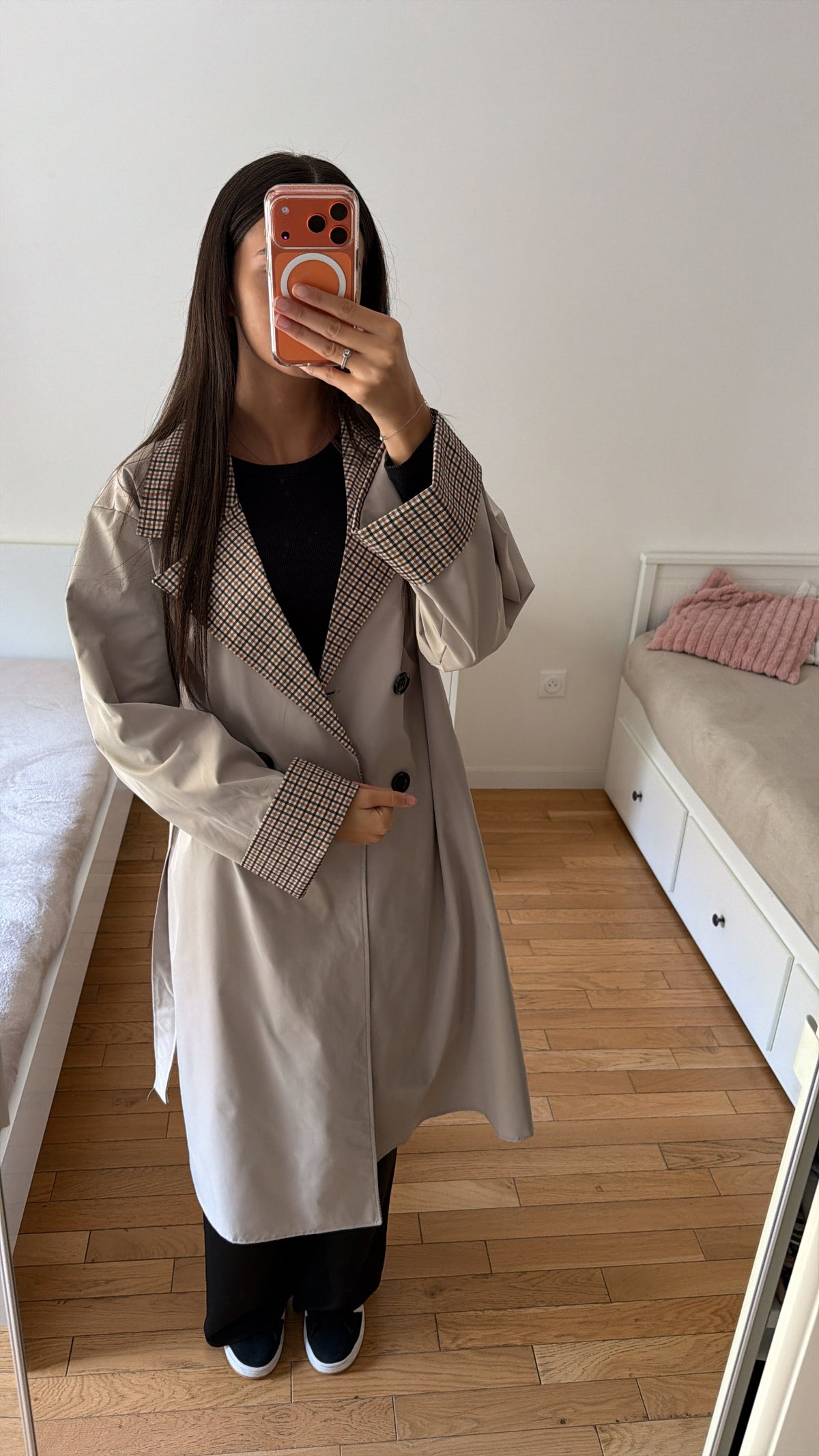 Trench Lana beige