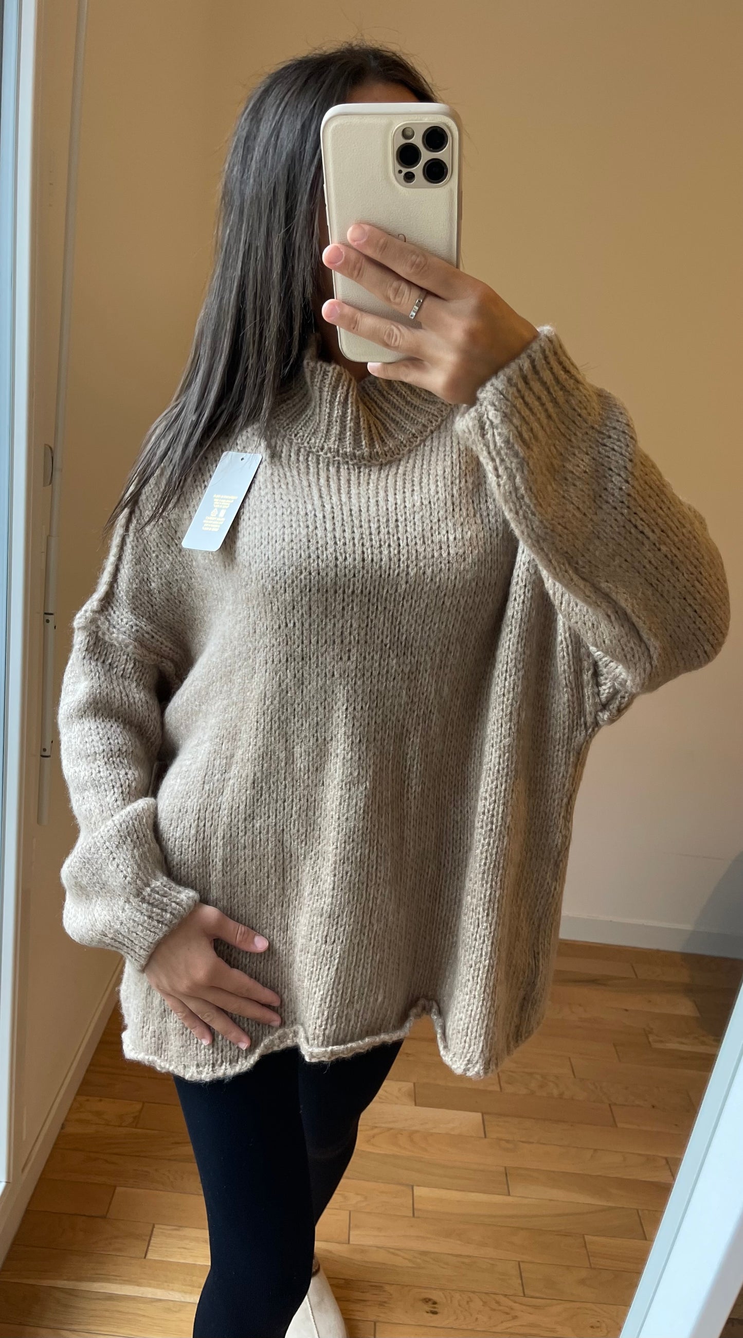 Pull lili beige