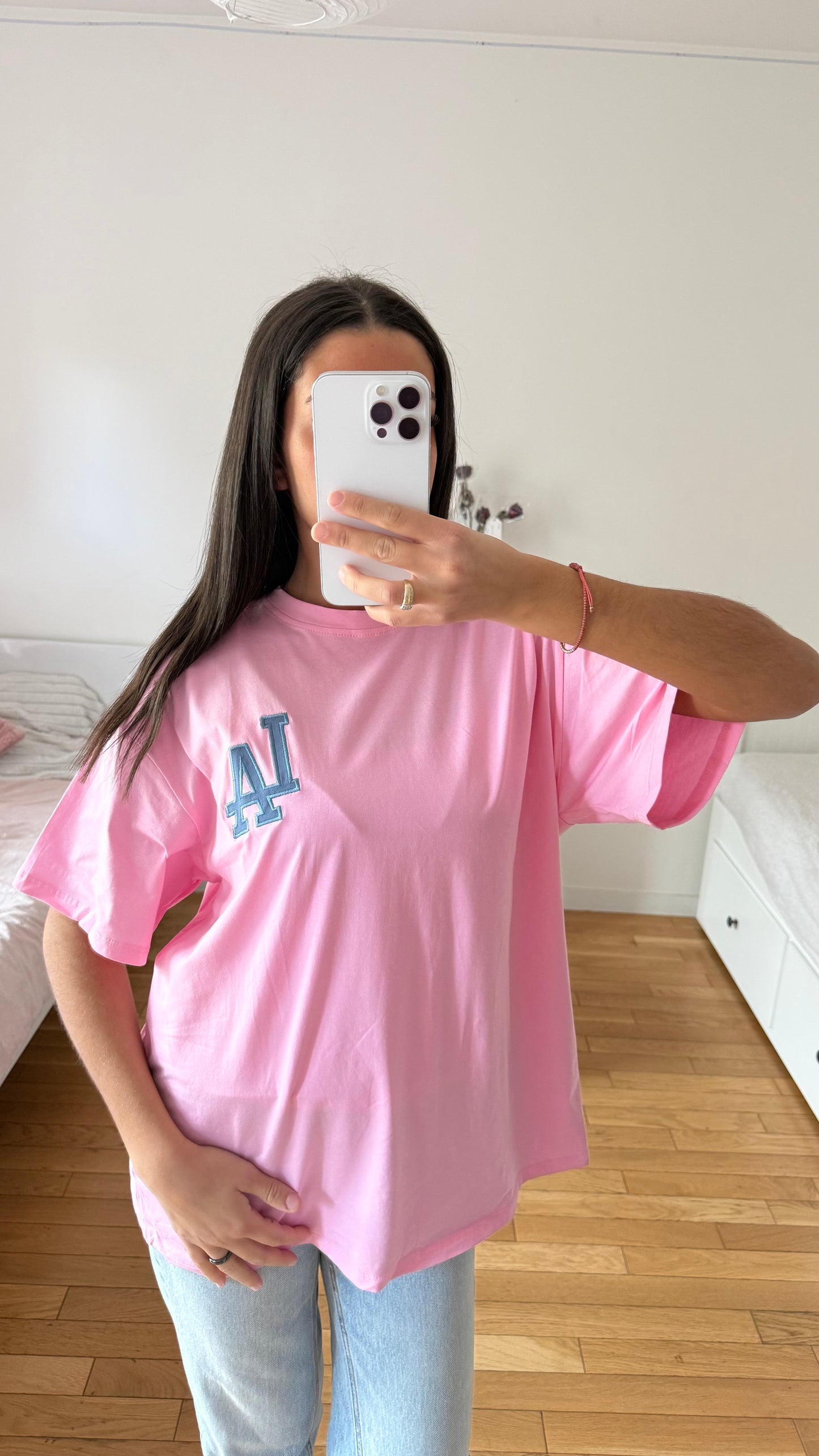 T shirt LA rose