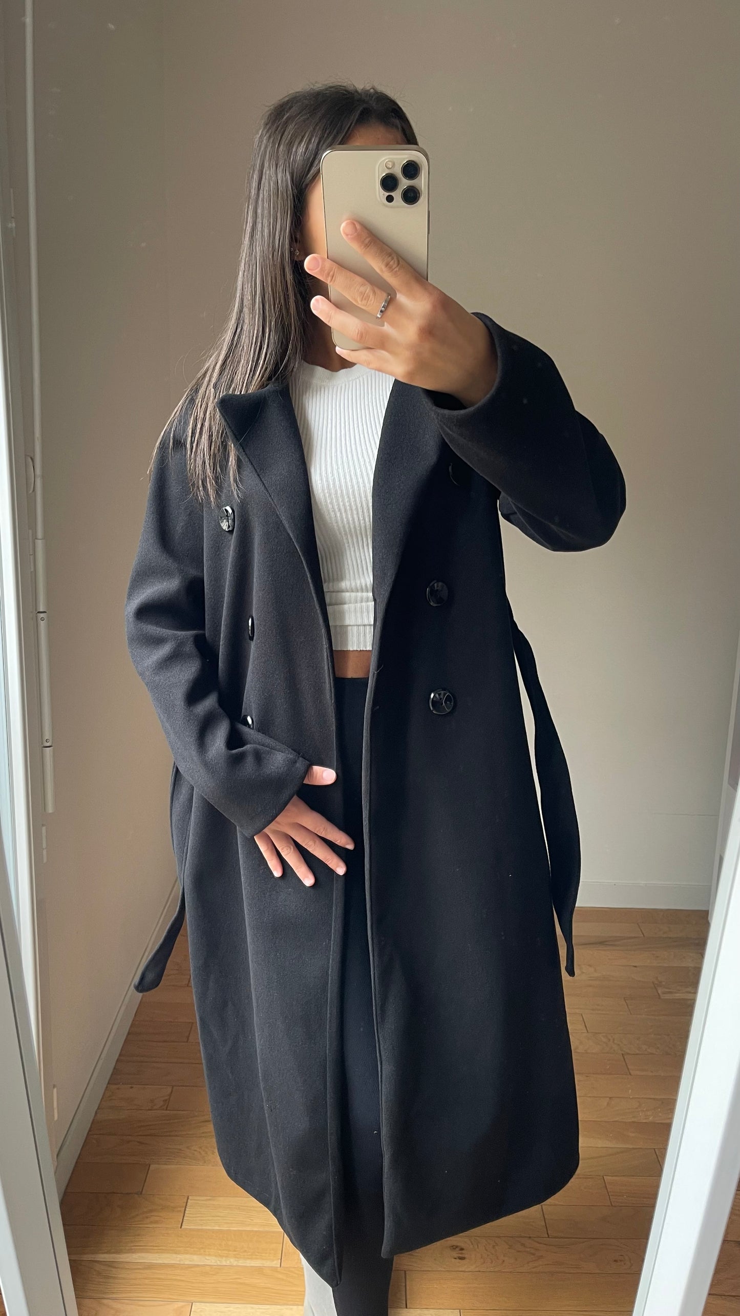 Manteau carla noir