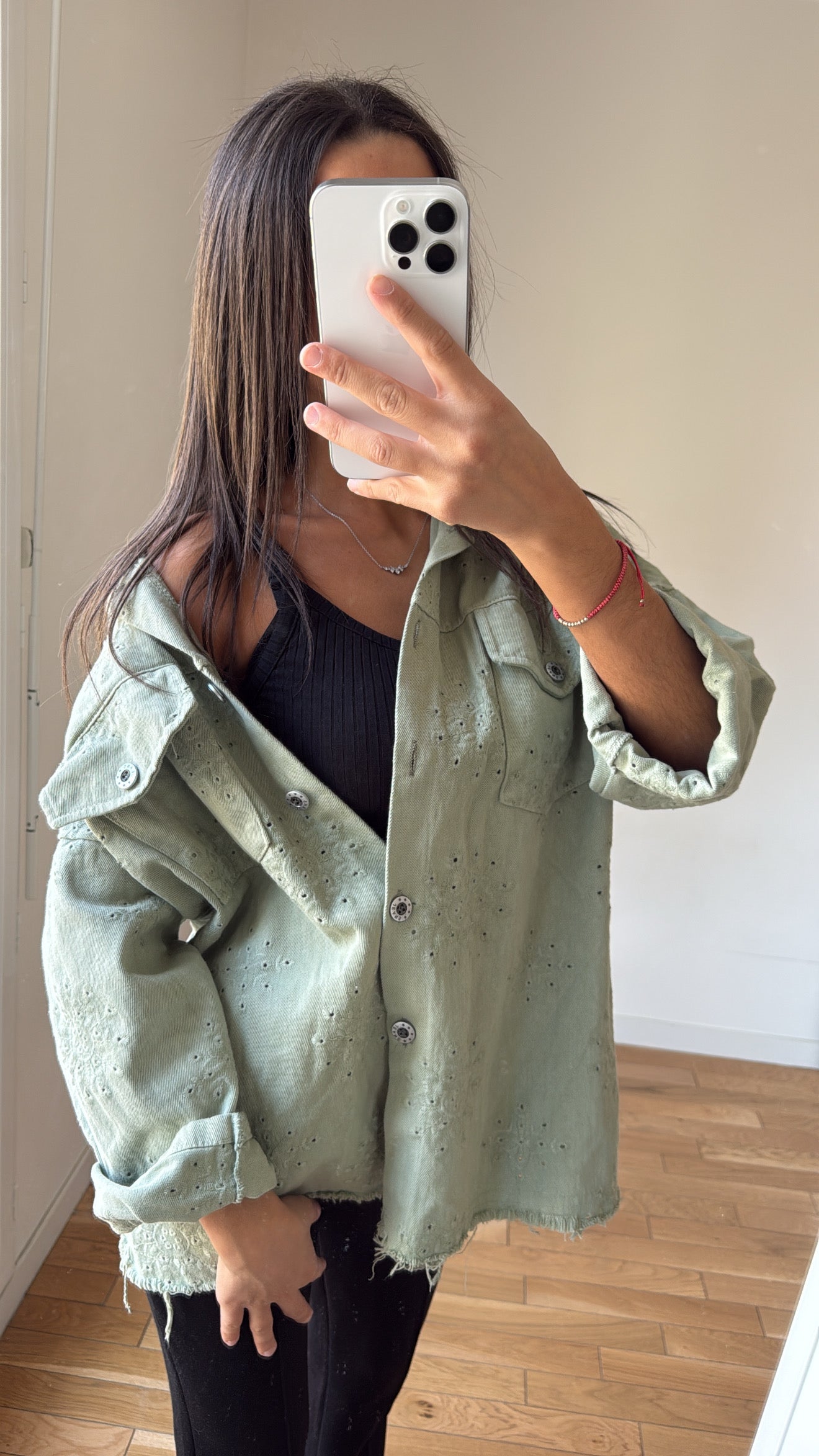 Veste vert kaki
