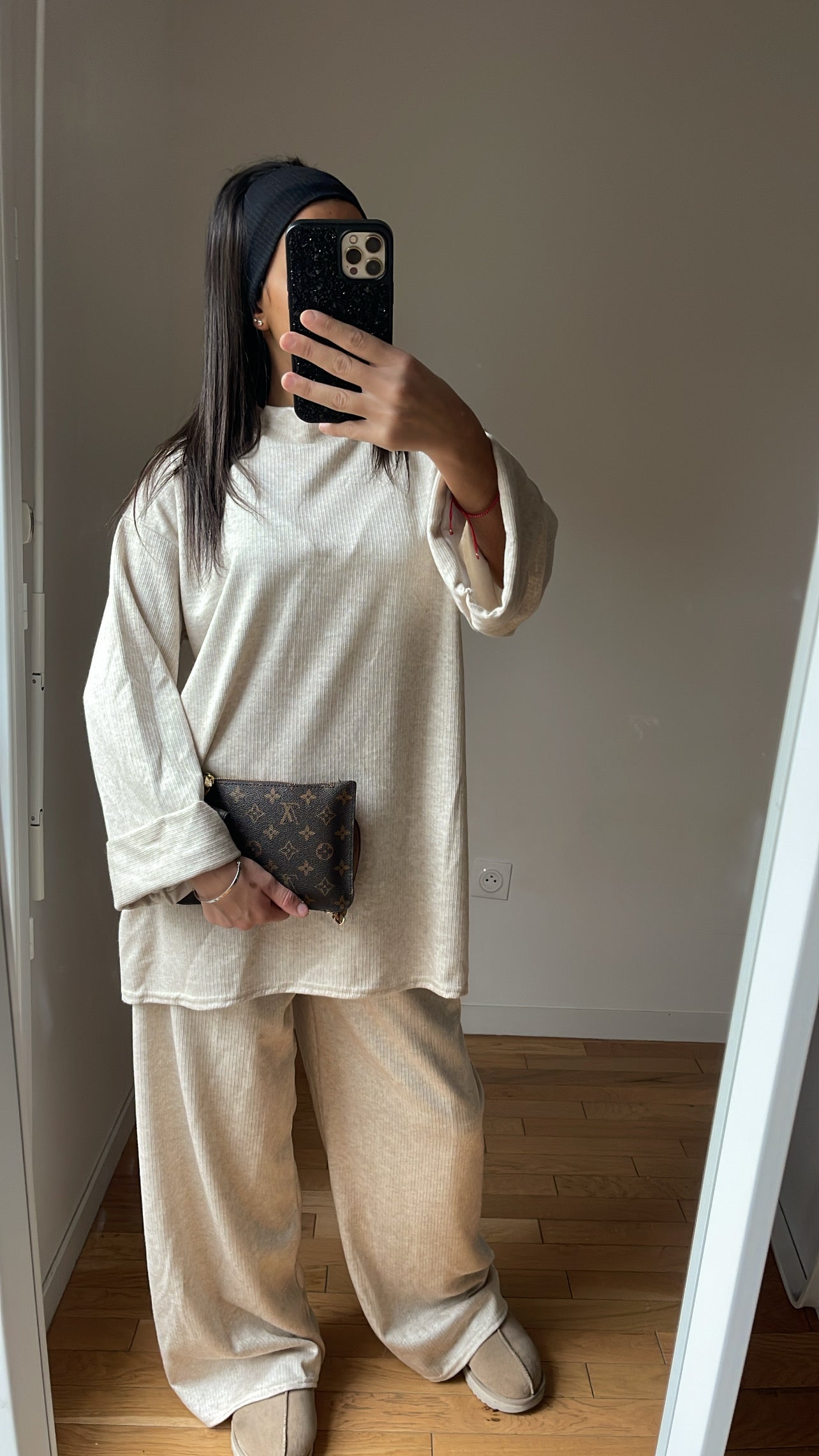 Ensemble dounia beige