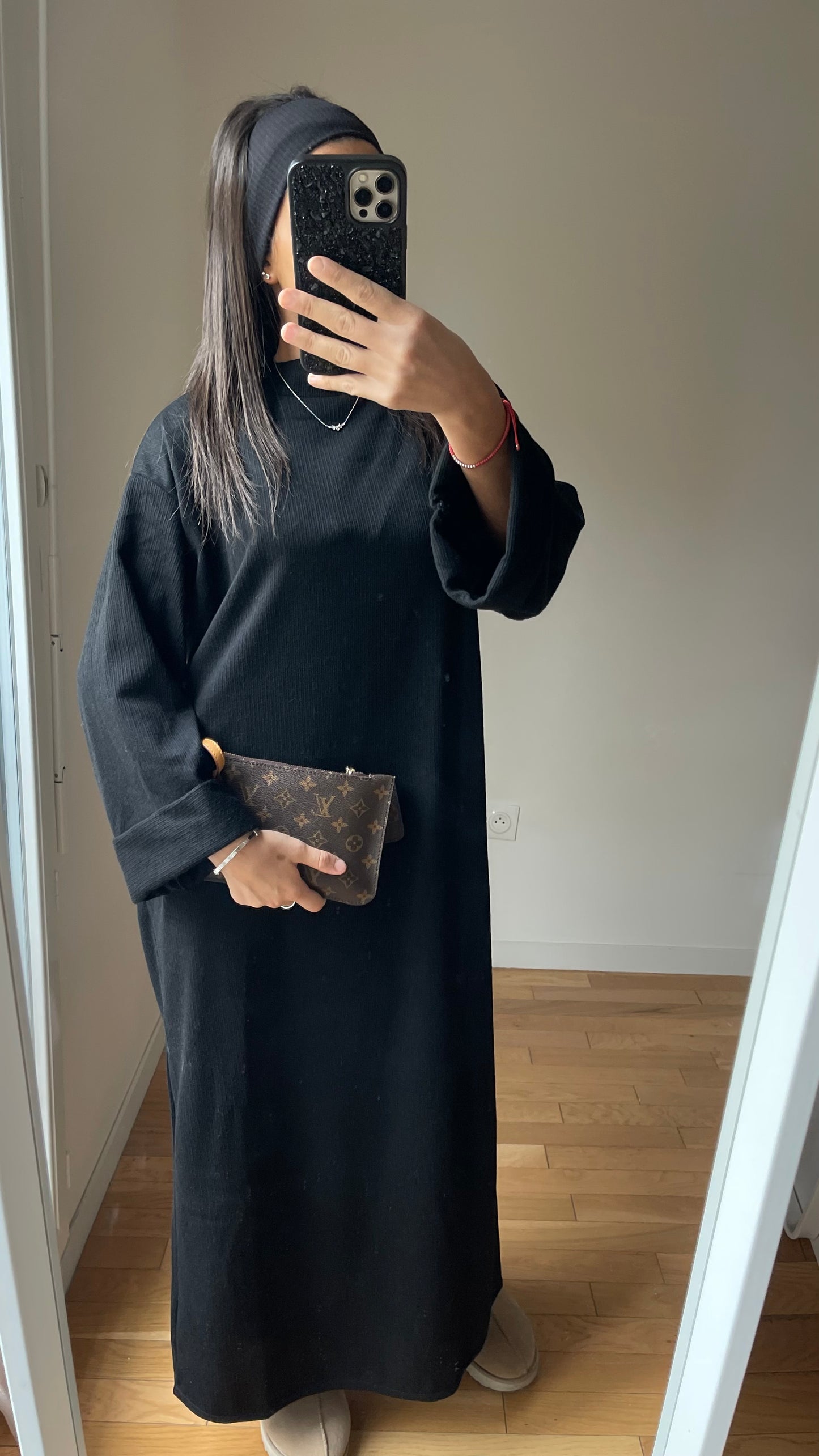 Robe noir lisa