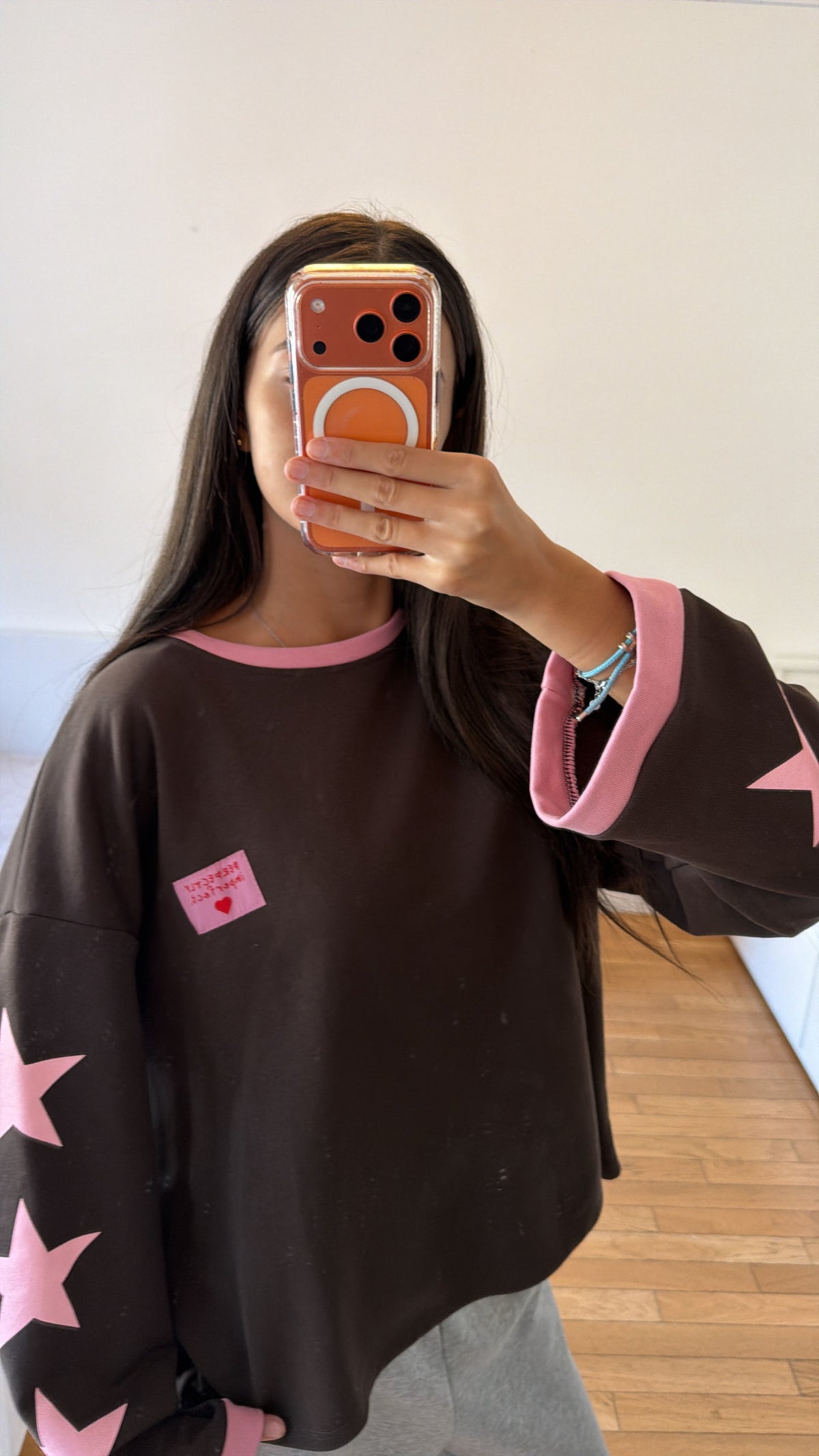 Pull Lana marron