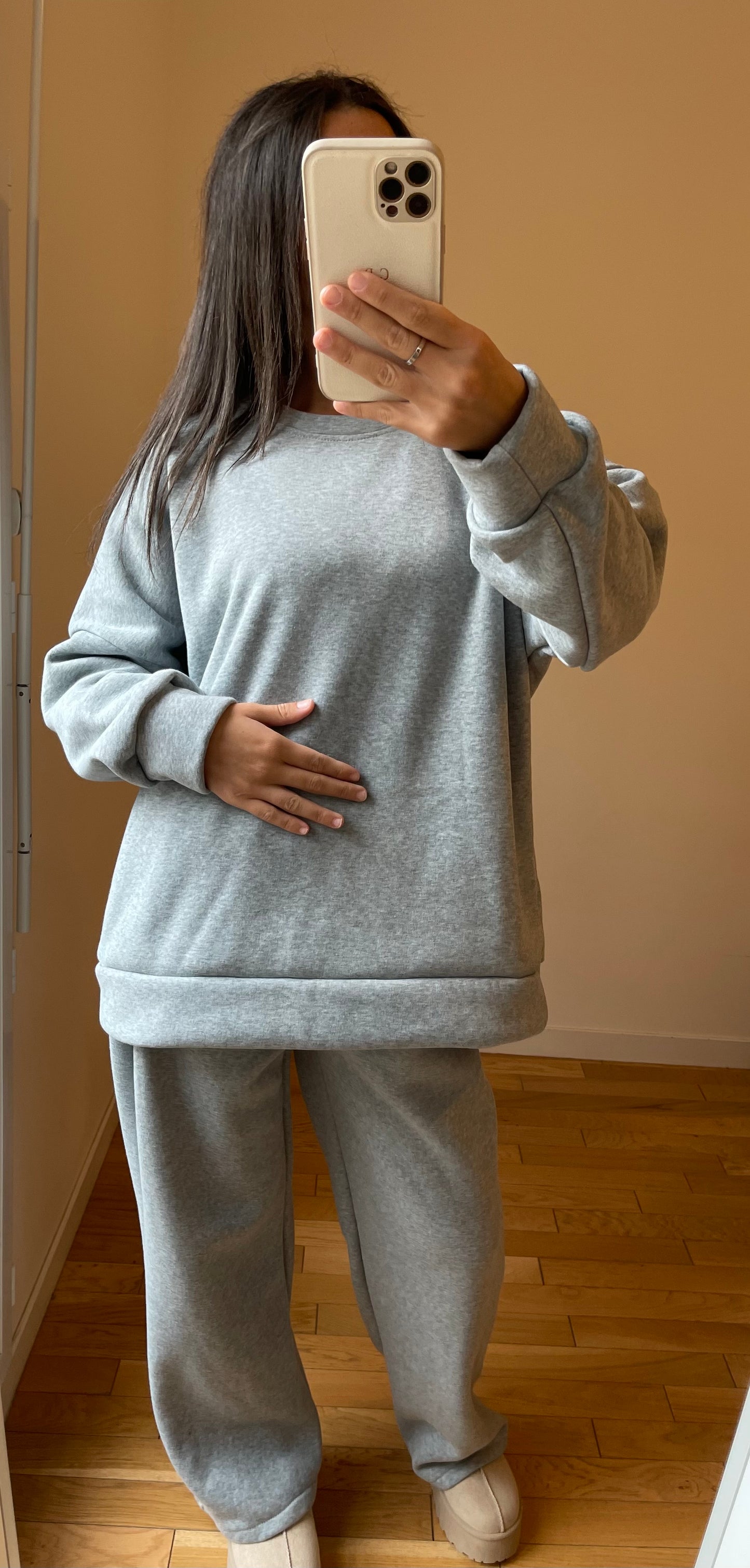 Ensemble lili gris