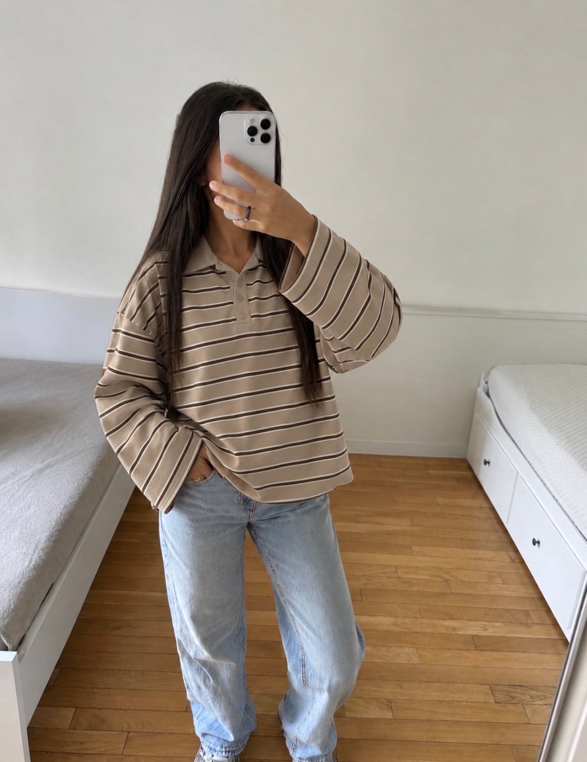Polo Lana beige
