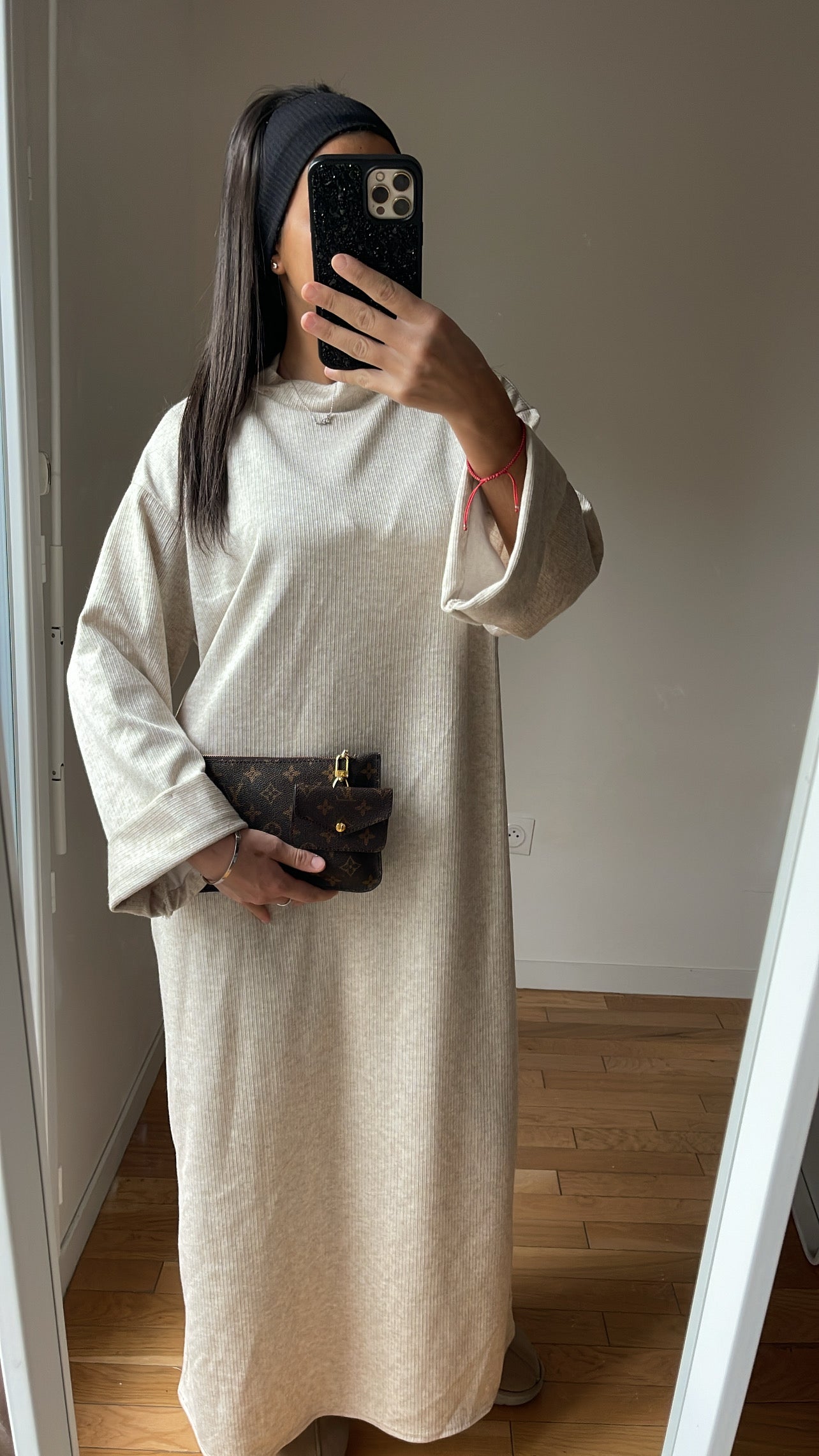 Robe beige lisa
