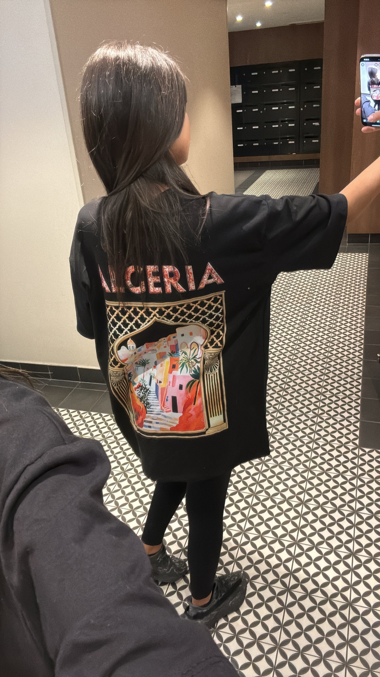 T shirt algeria noir
