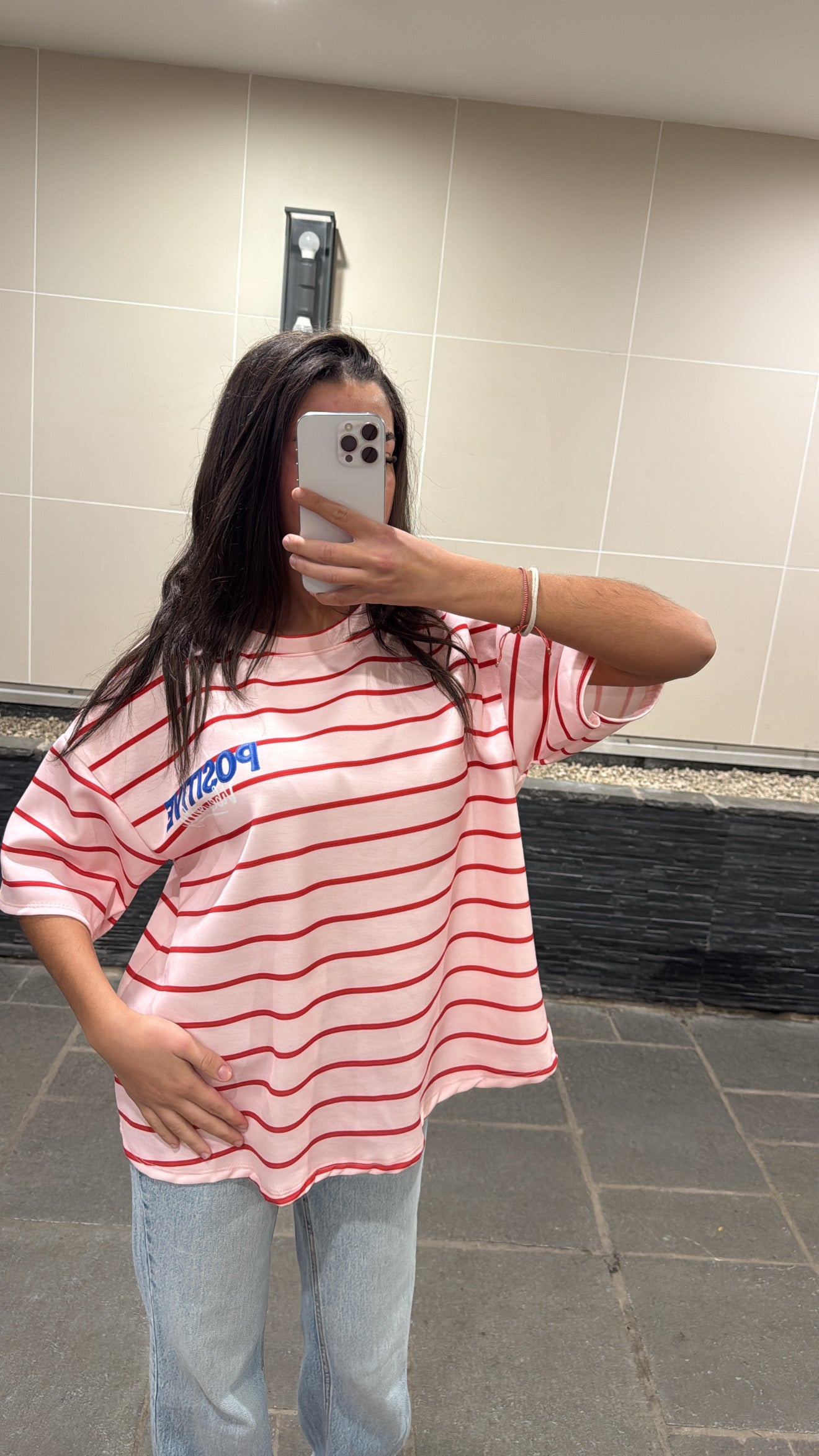 T shirt positive rose