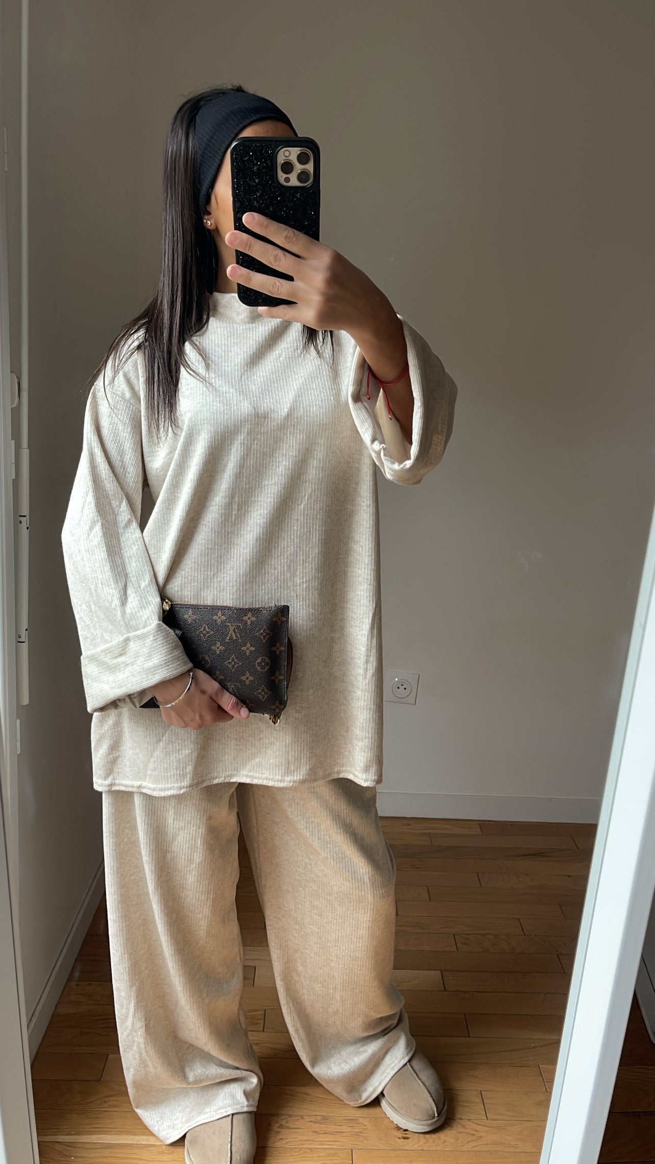Ensemble dounia beige