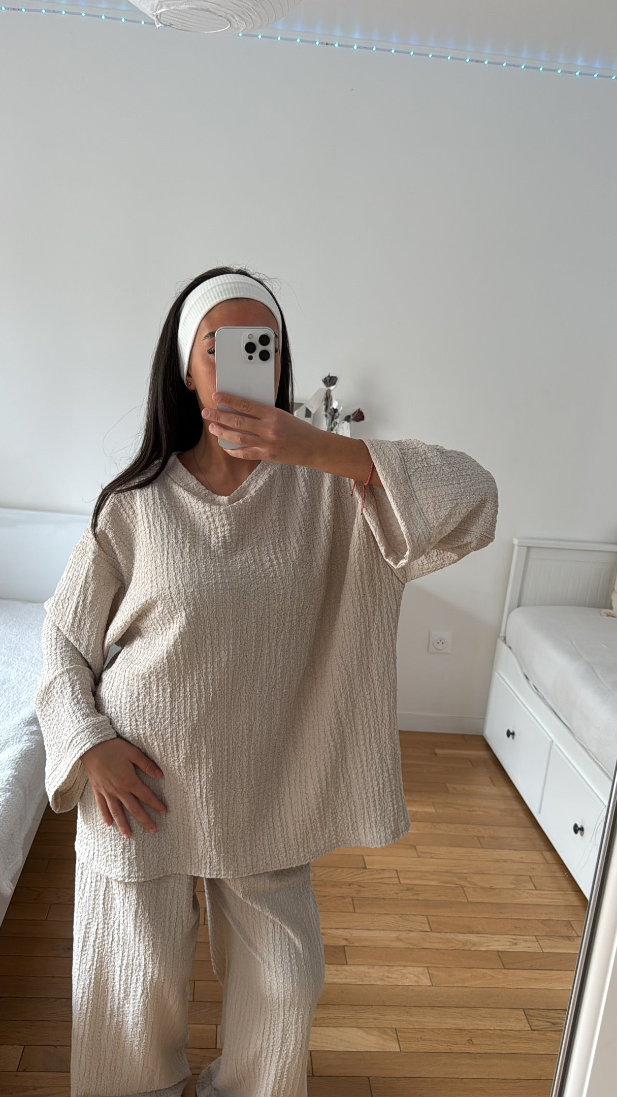 Ensemble beige