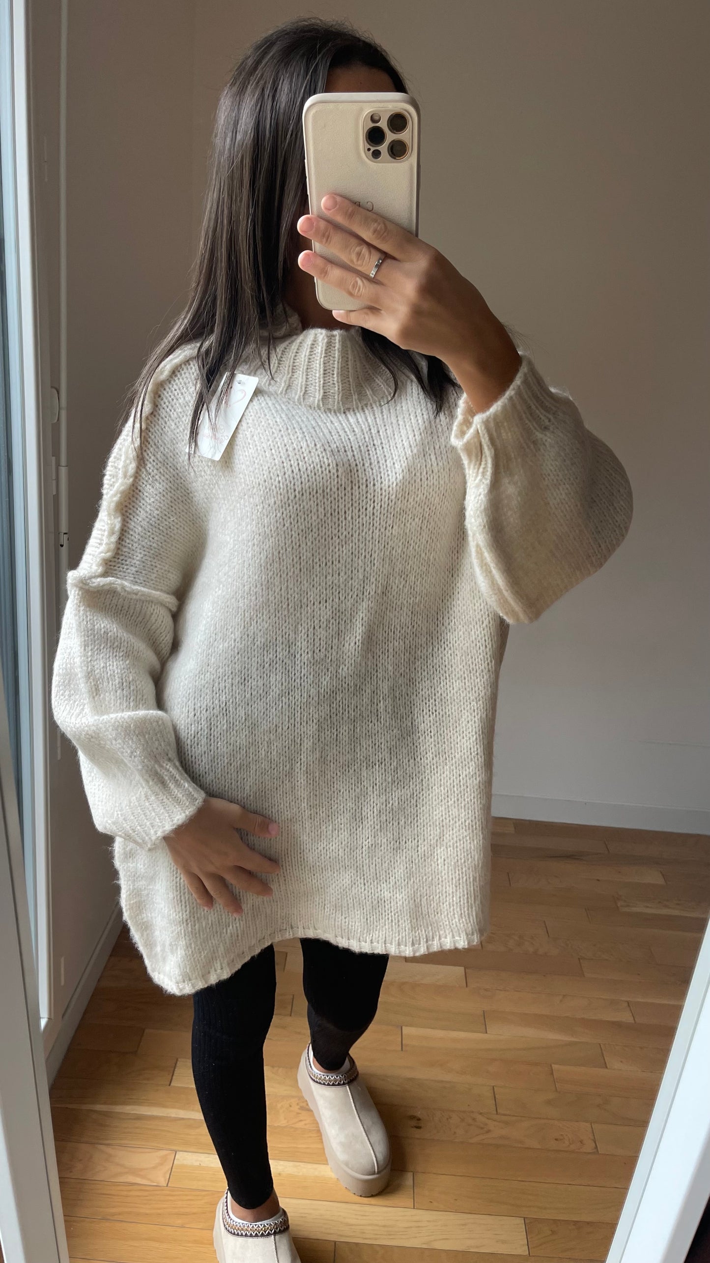 Pull beige
