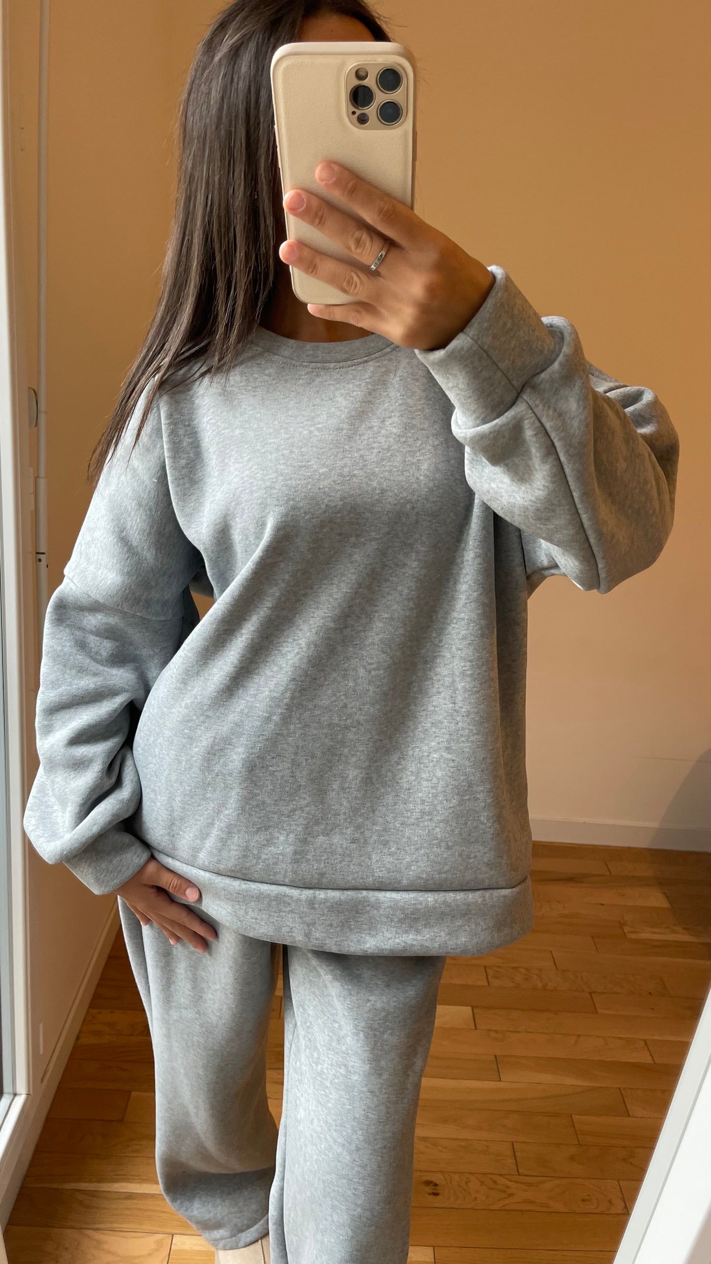 Ensemble lili gris
