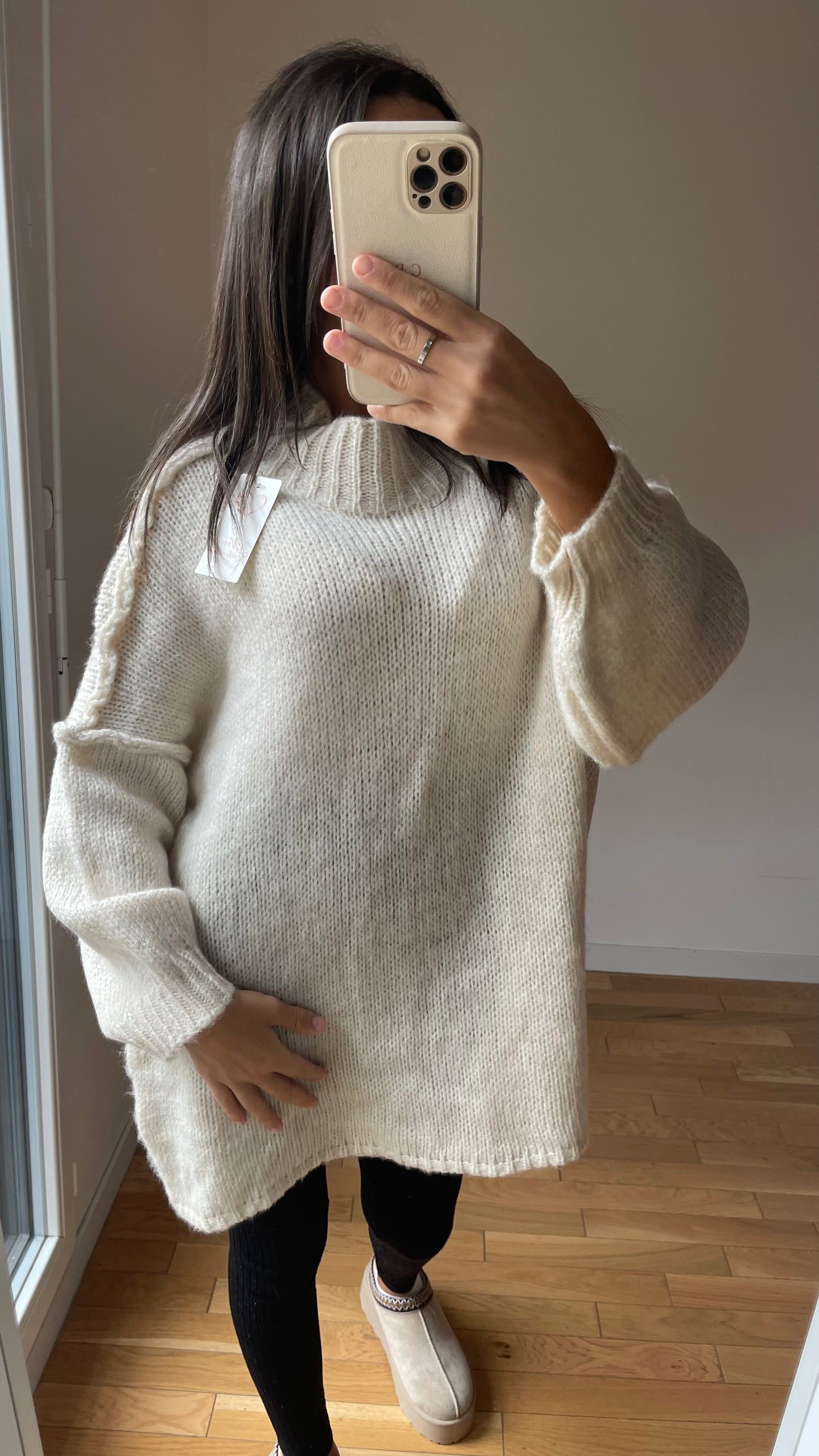 Pull beige