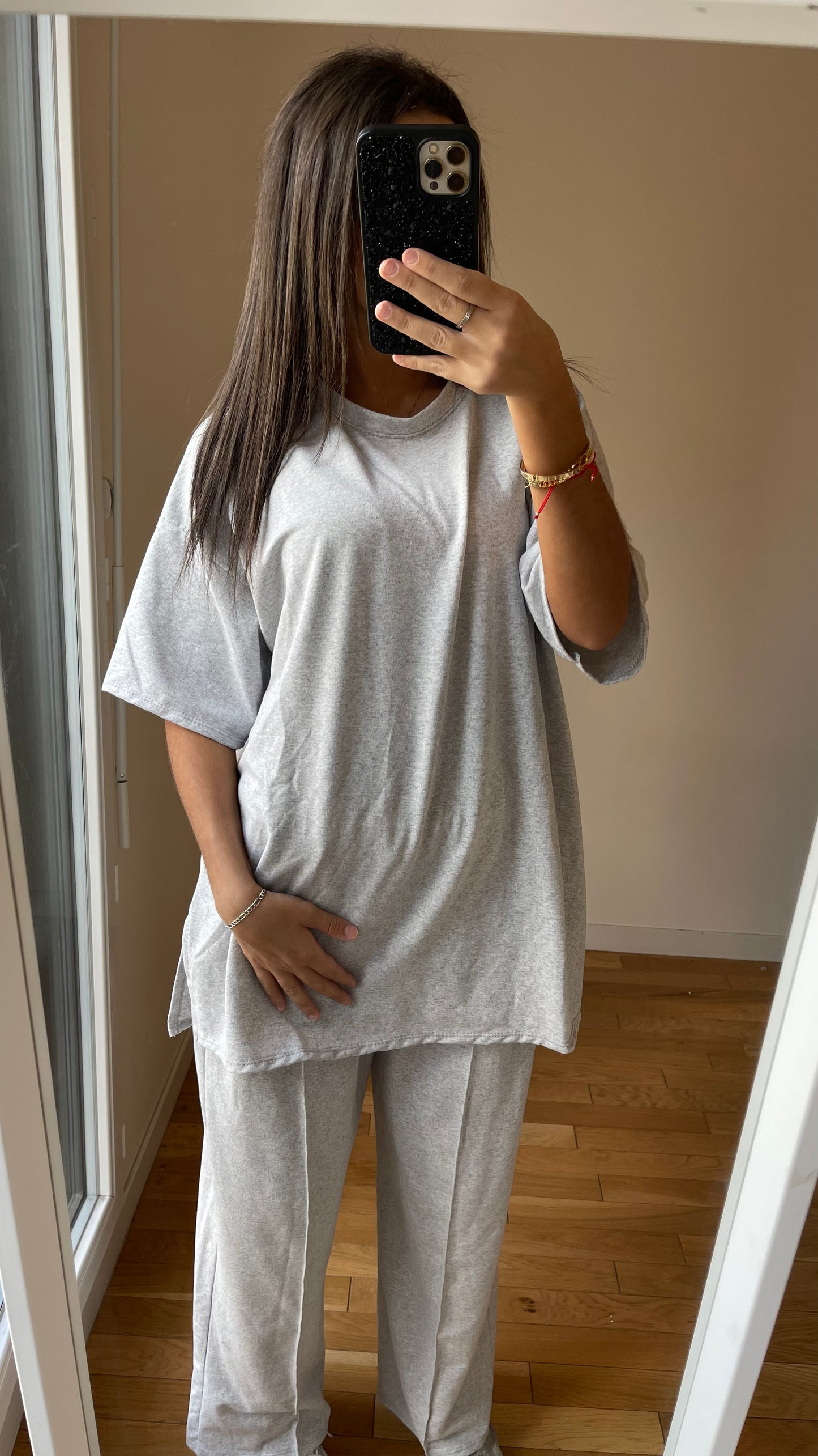 Ensemble Lydia gris