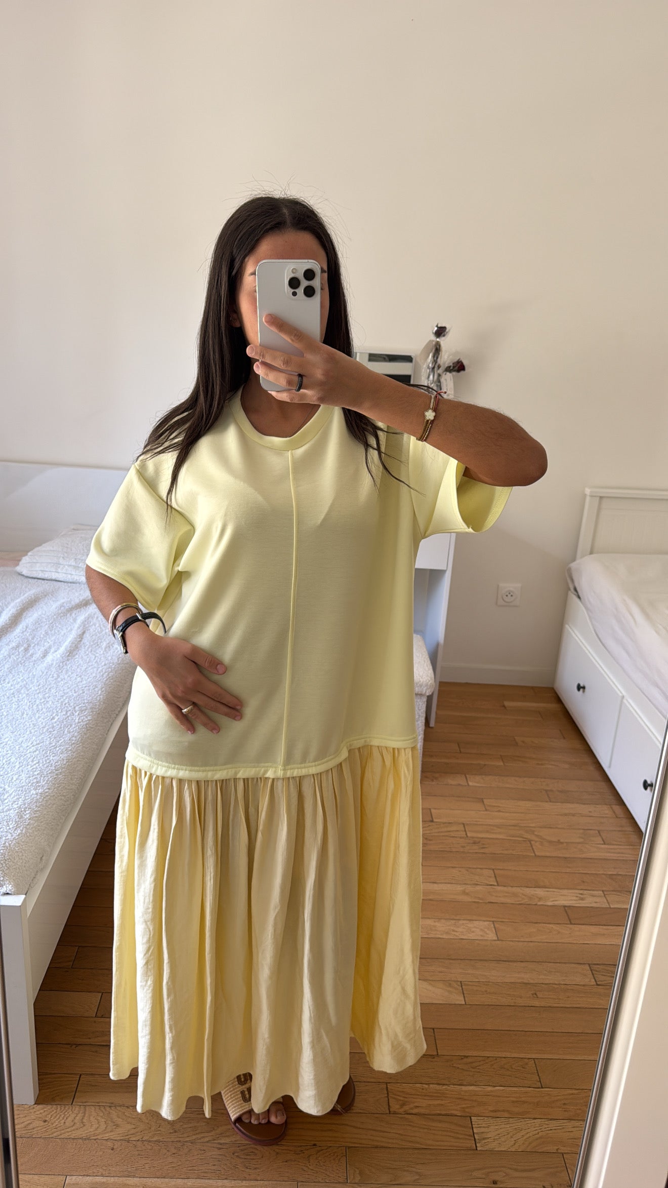 Robe jaune