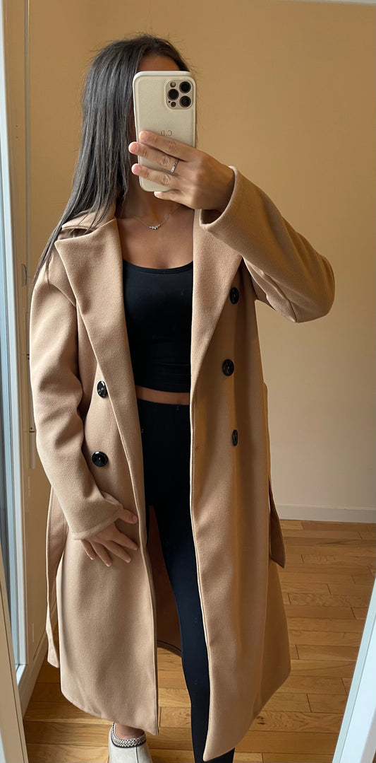 Manteau carla camel