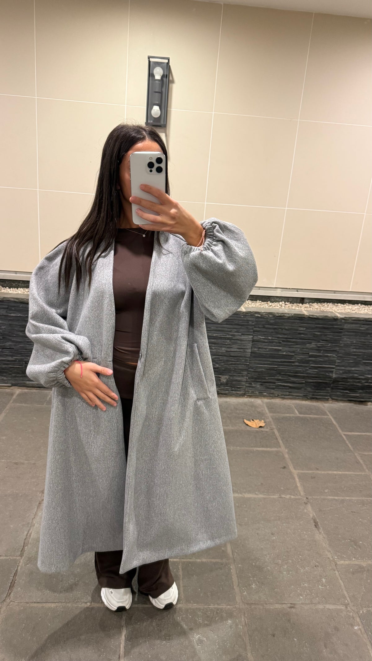 Manteau Leila gris