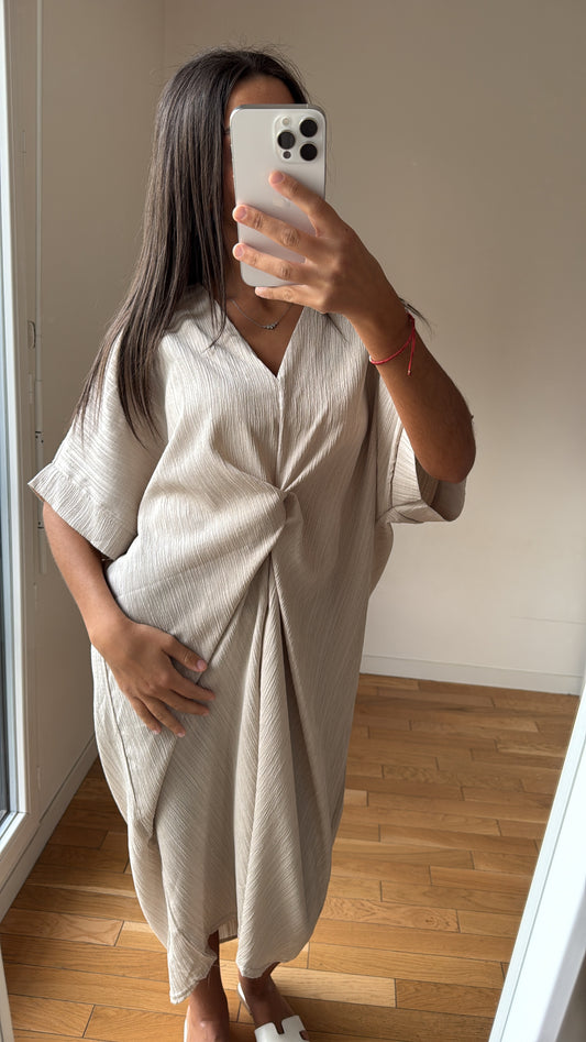 Robe beige