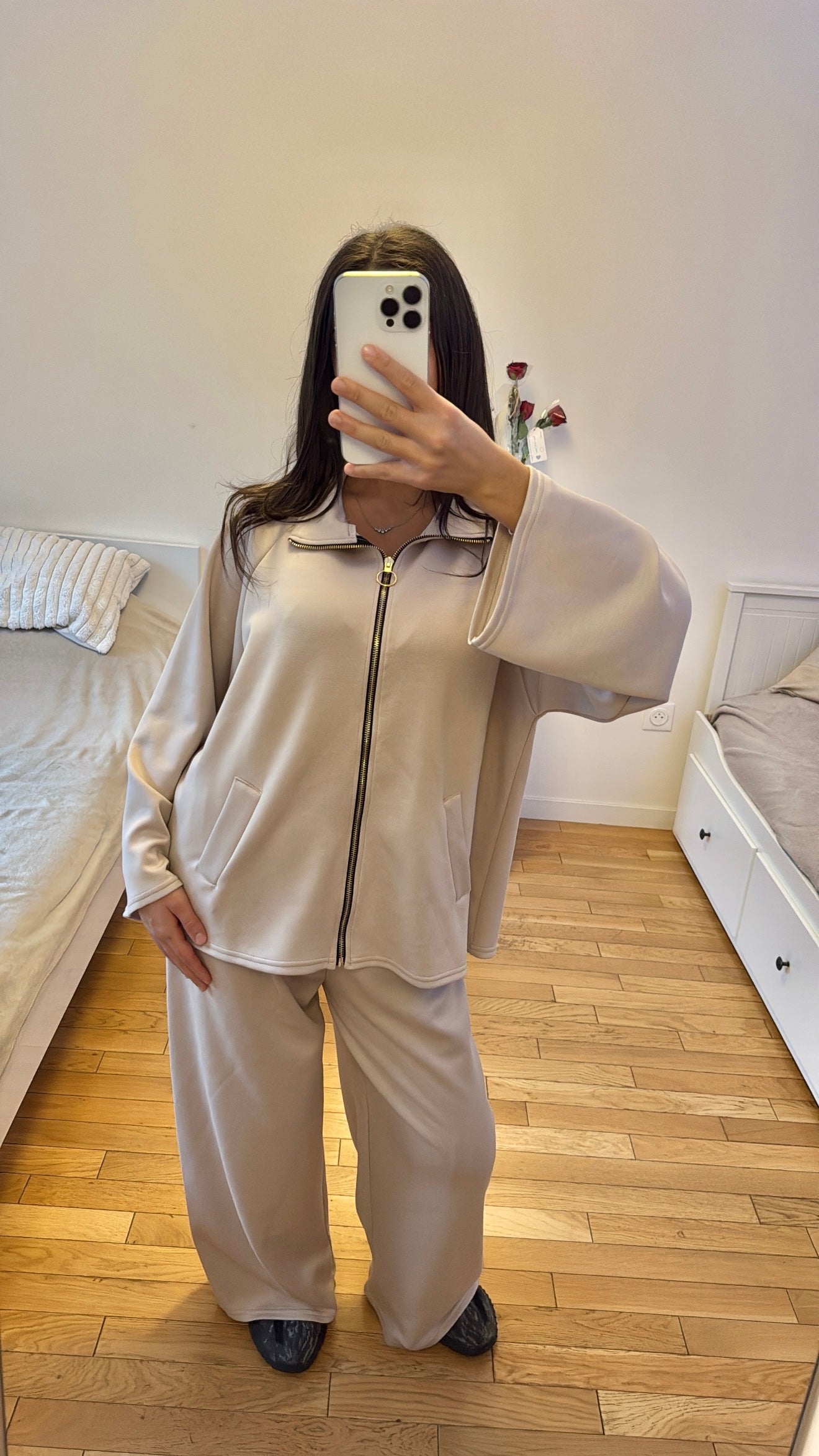 Ensemble ferdaous beige