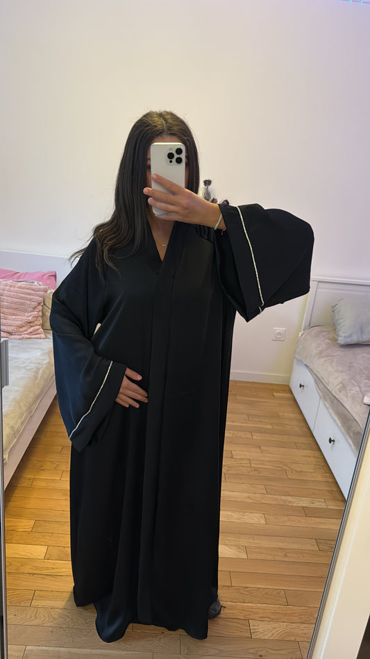 Abaya Malika noire