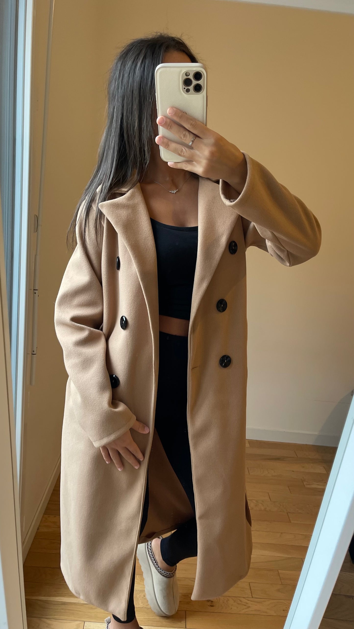 Manteau carla camel