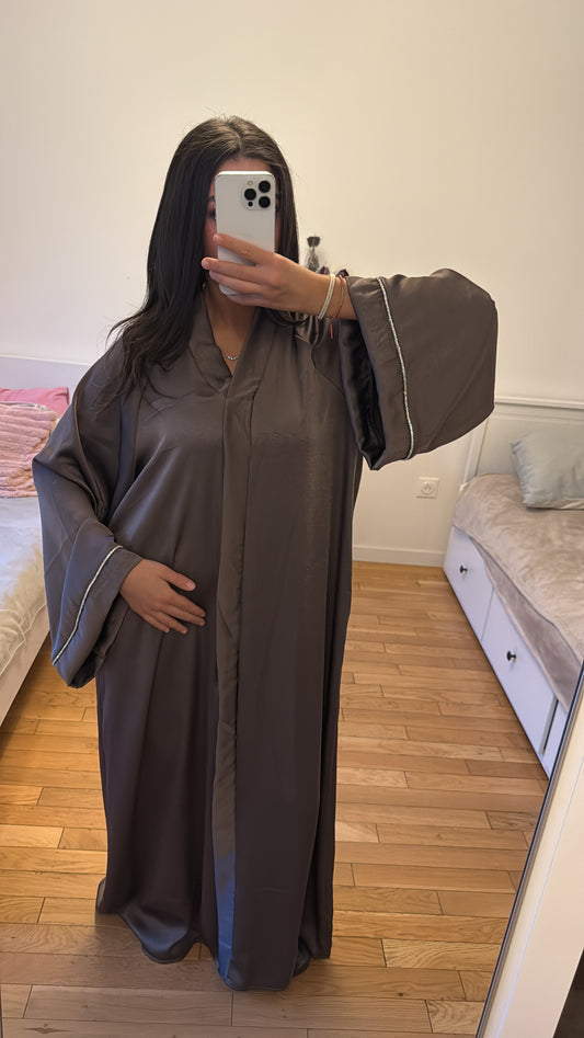 Abaya Malika taupe