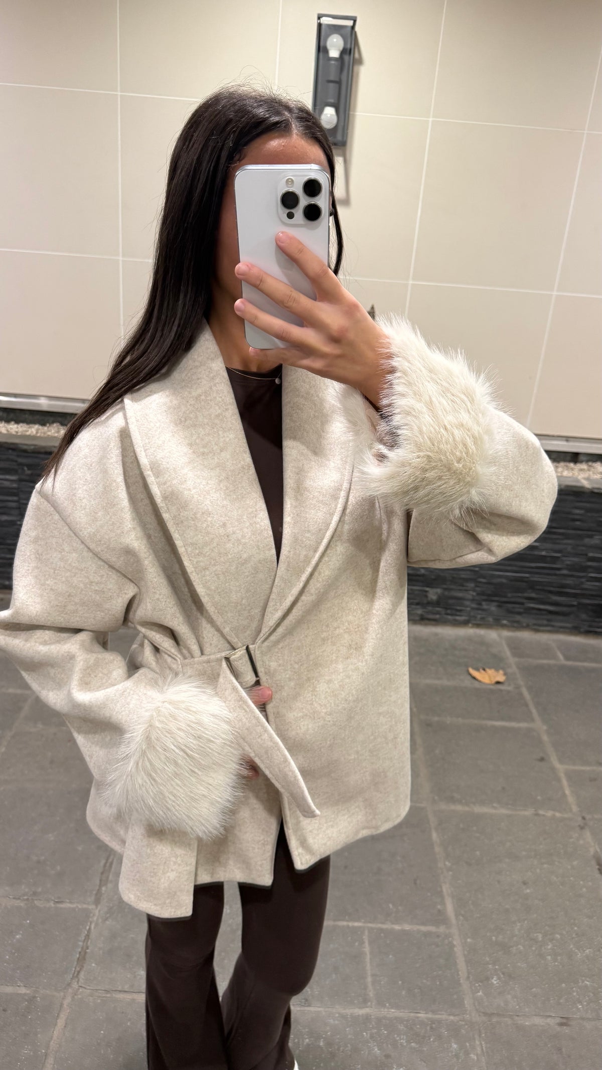 Manteau Lisa  beige