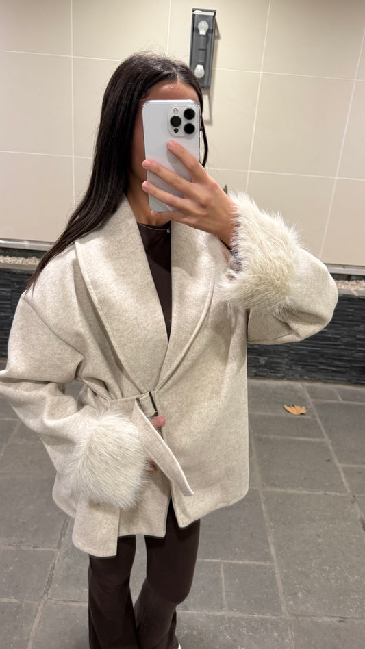 Manteau Lisa  beige
