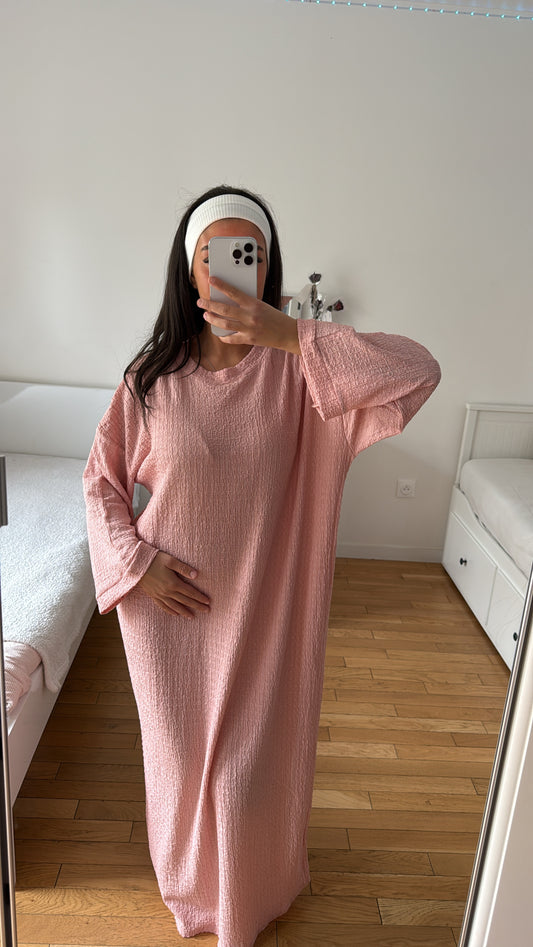 Robe rose clair