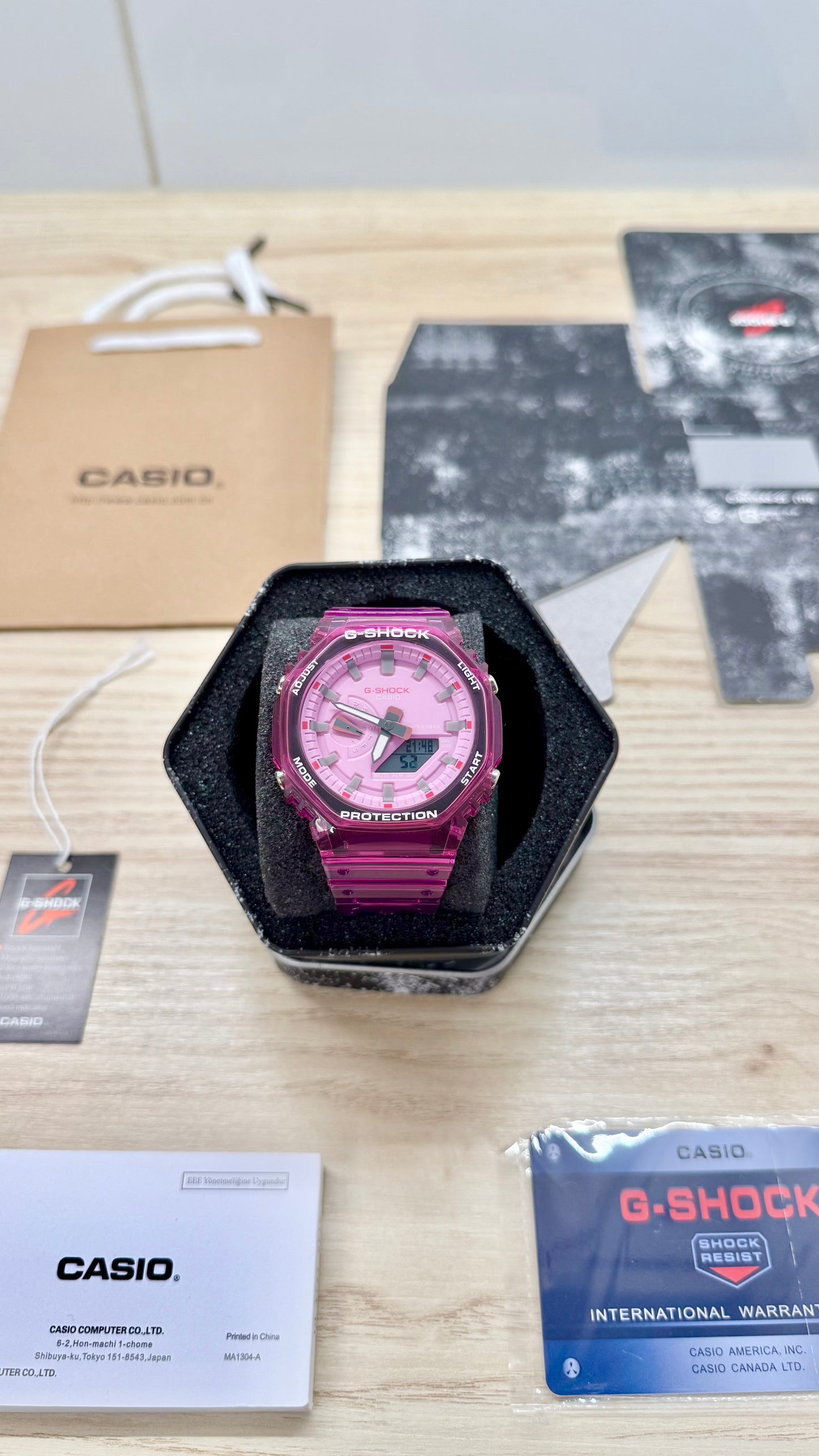 G shock rose