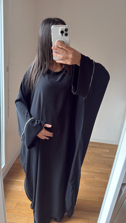 Abaya anya noir