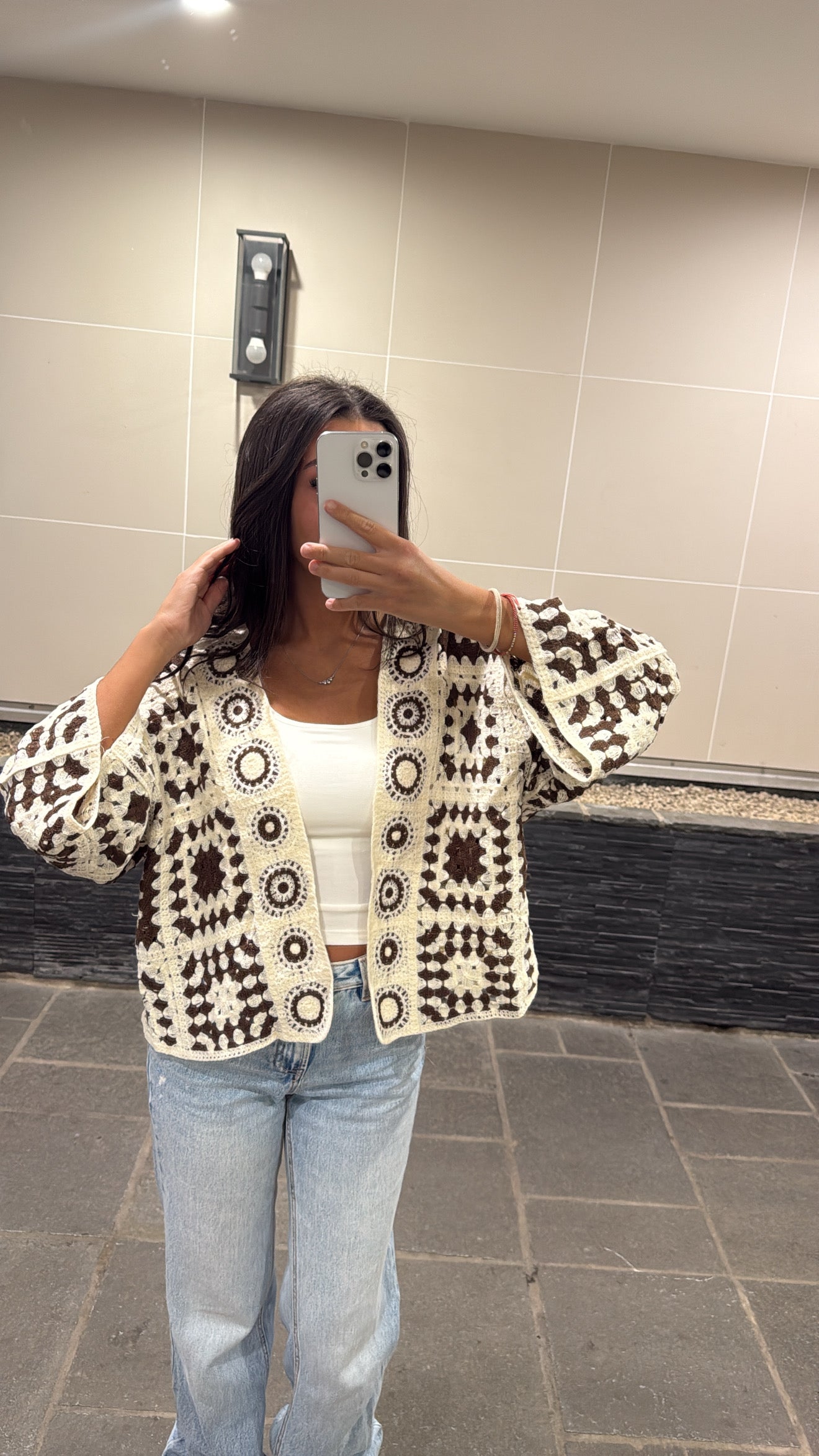 Gilet maylis marron