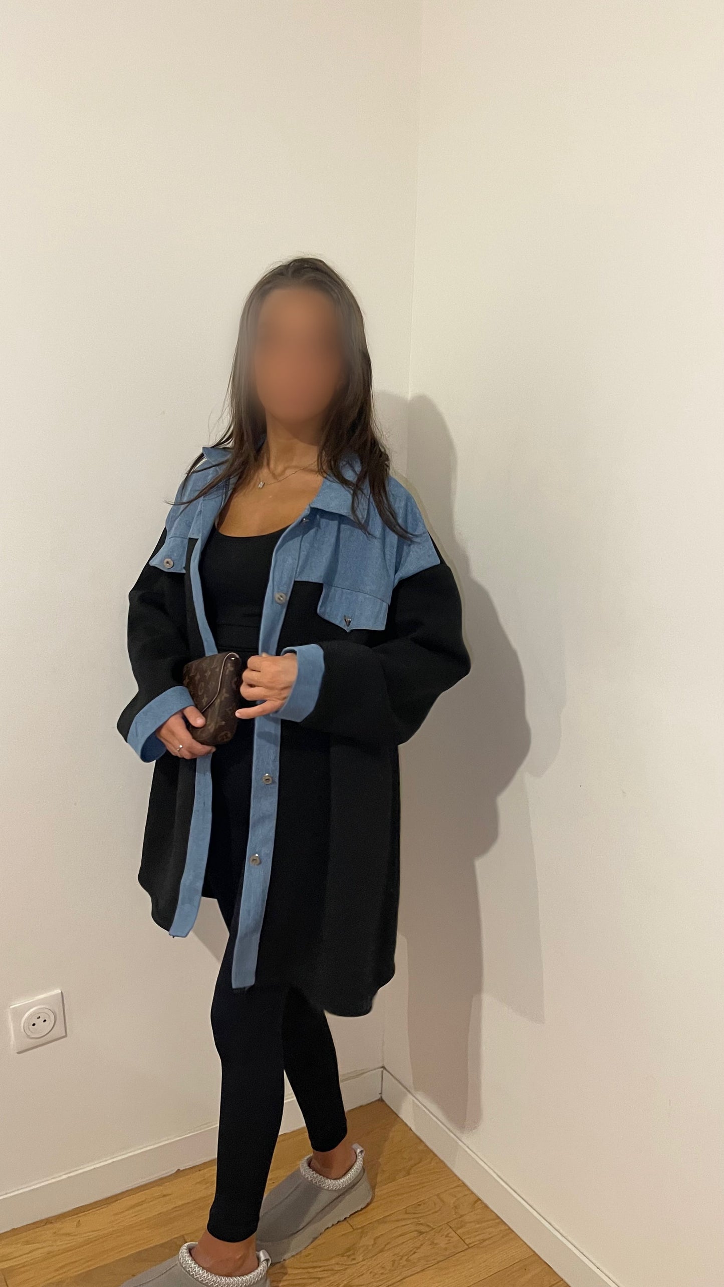 Veste soumia bleu