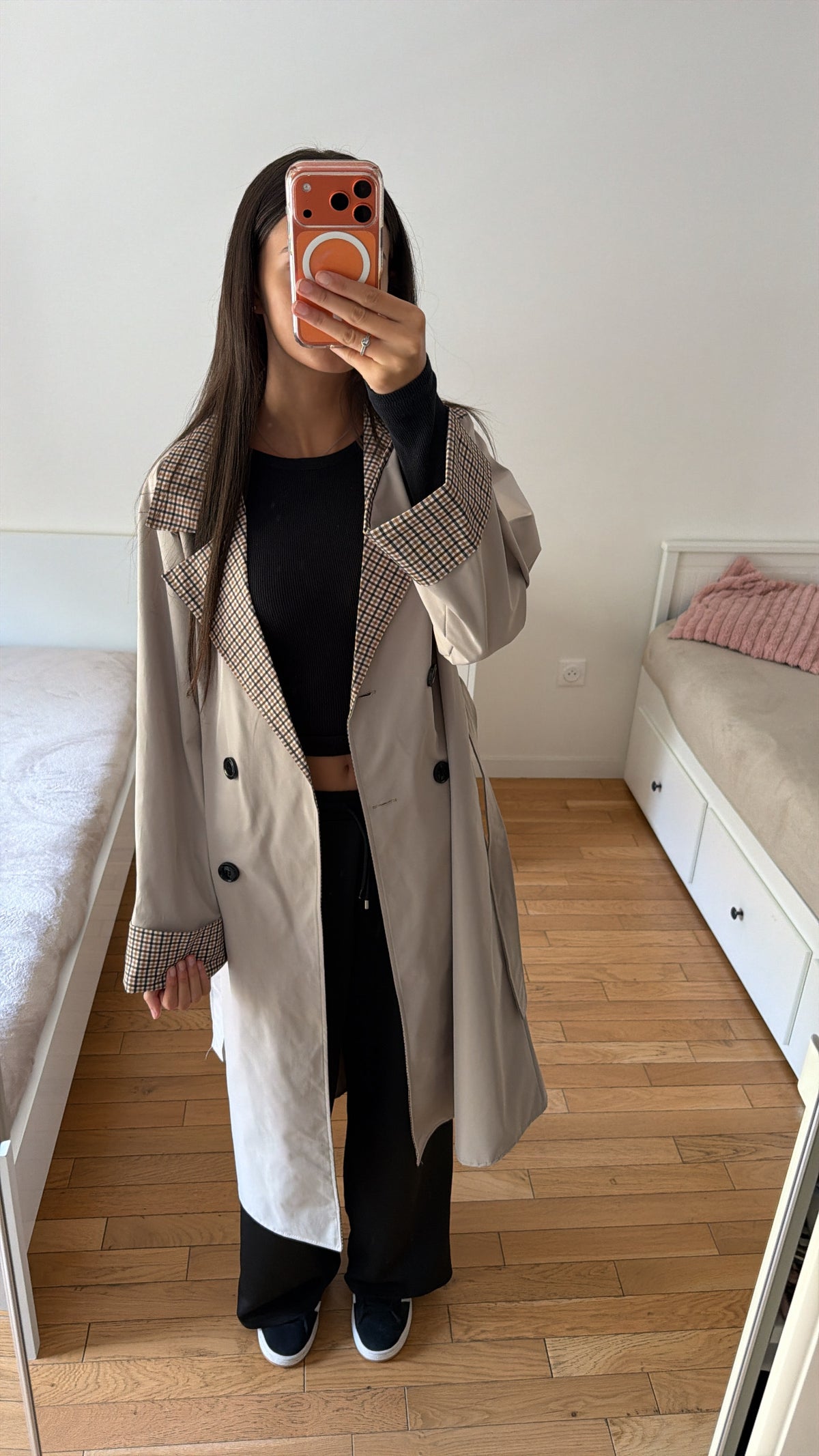 Trench Lana beige