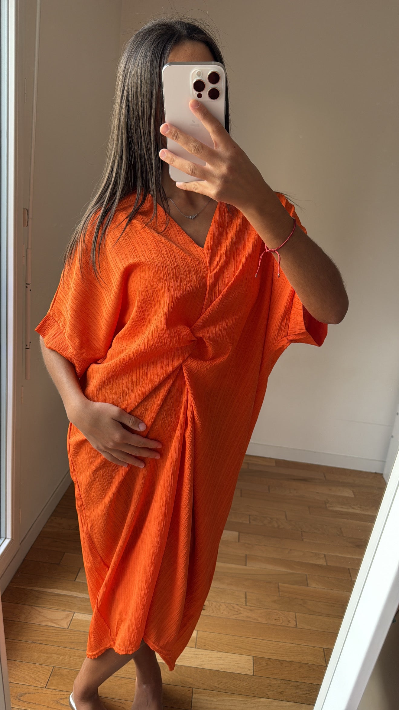 Robe orange