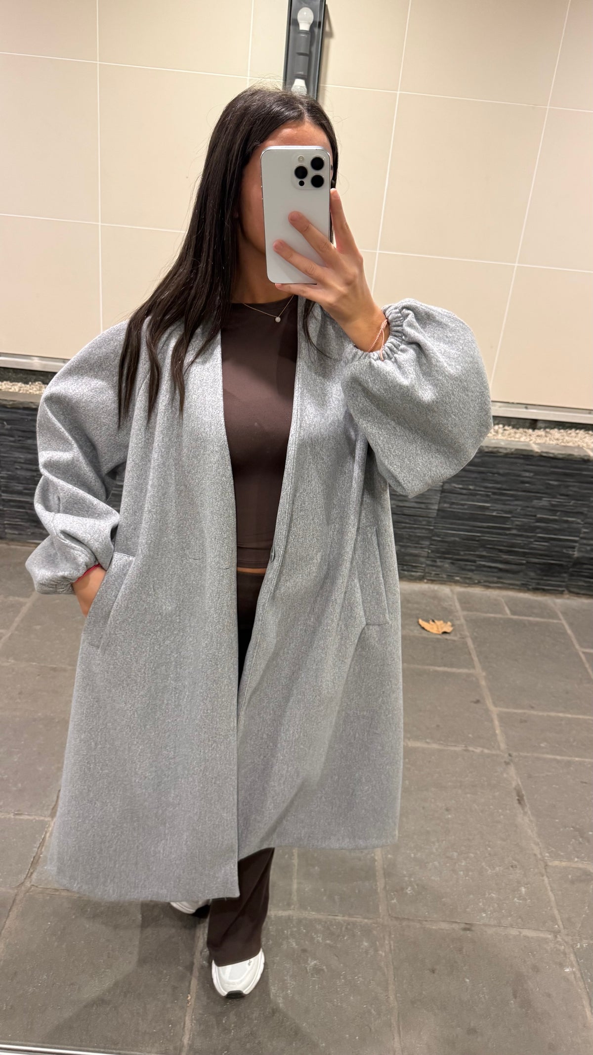 Manteau Leila gris