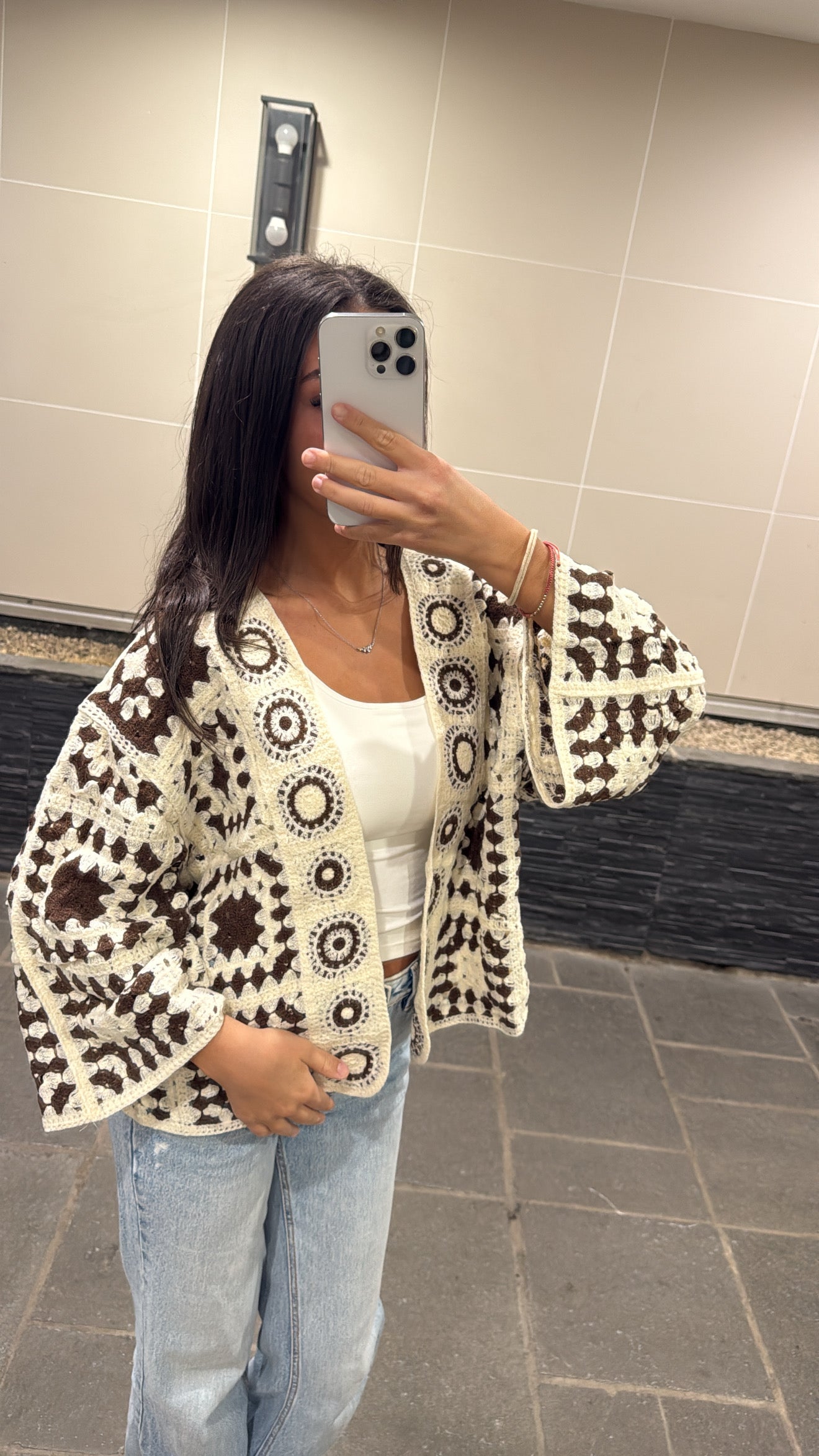 Gilet maylis marron