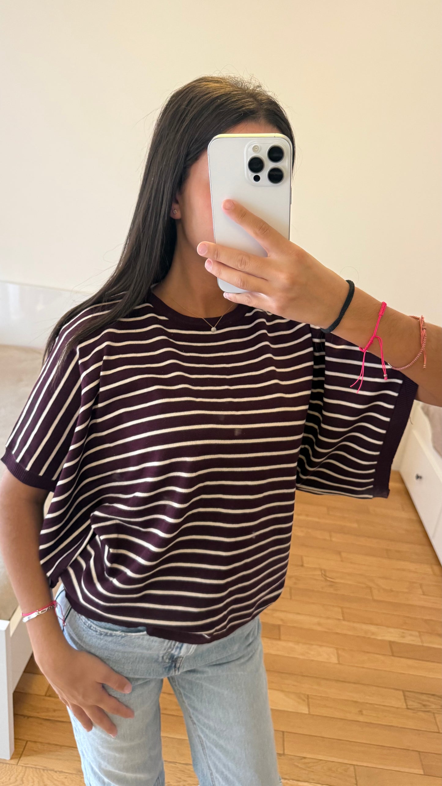 Pull à rayures