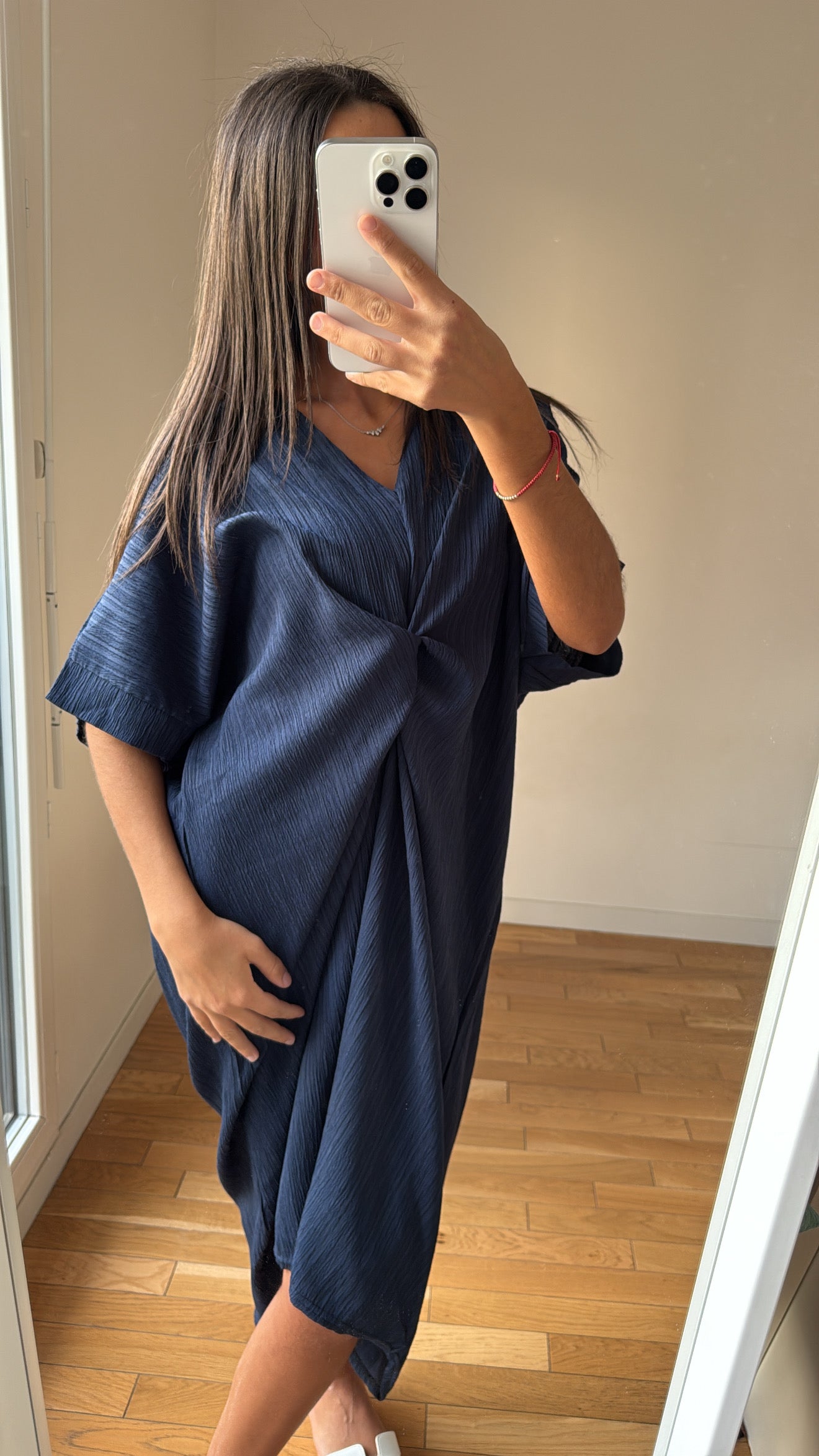 Robe bleue marine