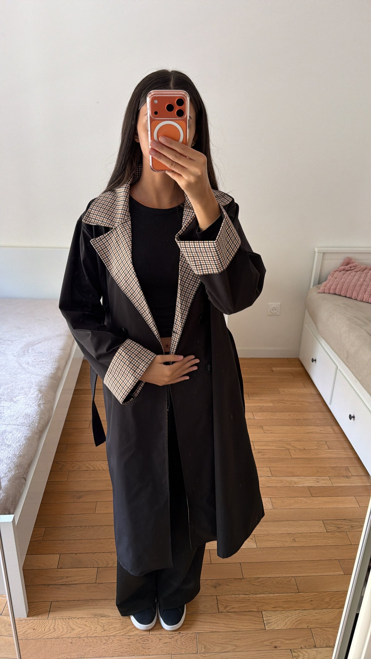 Trench Lana noir