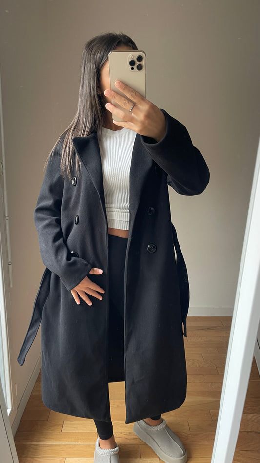 Manteau carla noir