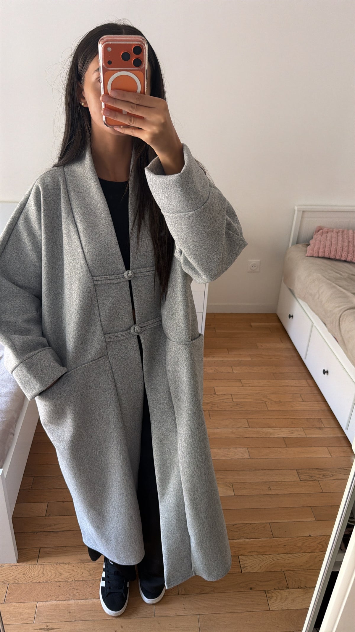 Manteau Emma2 gris