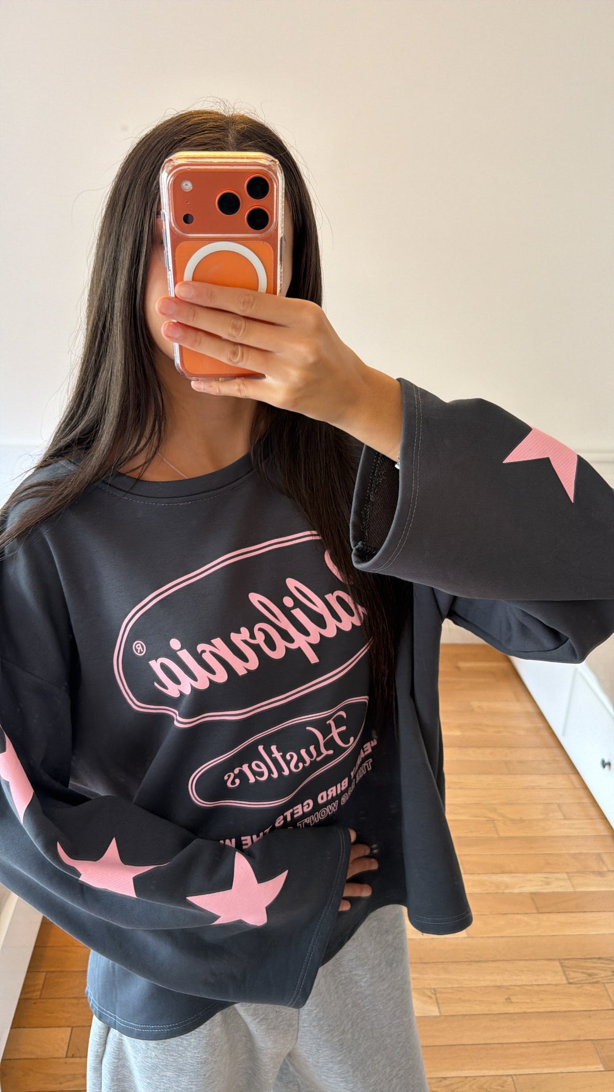 Pull Lana gris foncé