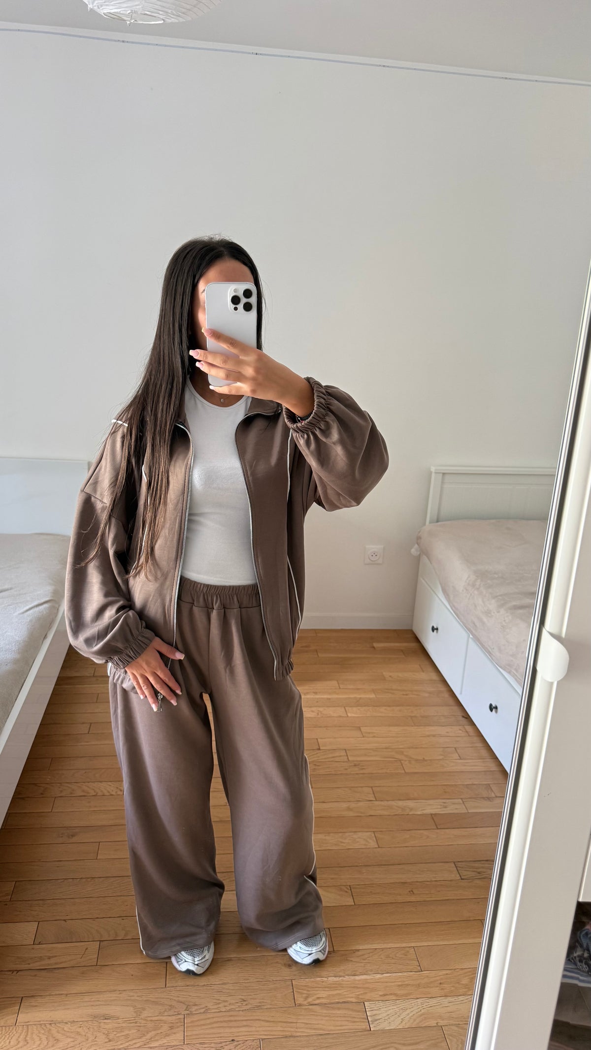 Ensemble taupe Zara