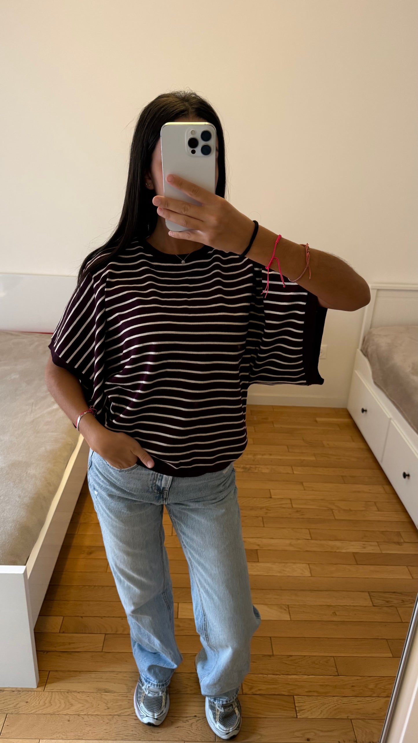Pull à rayures