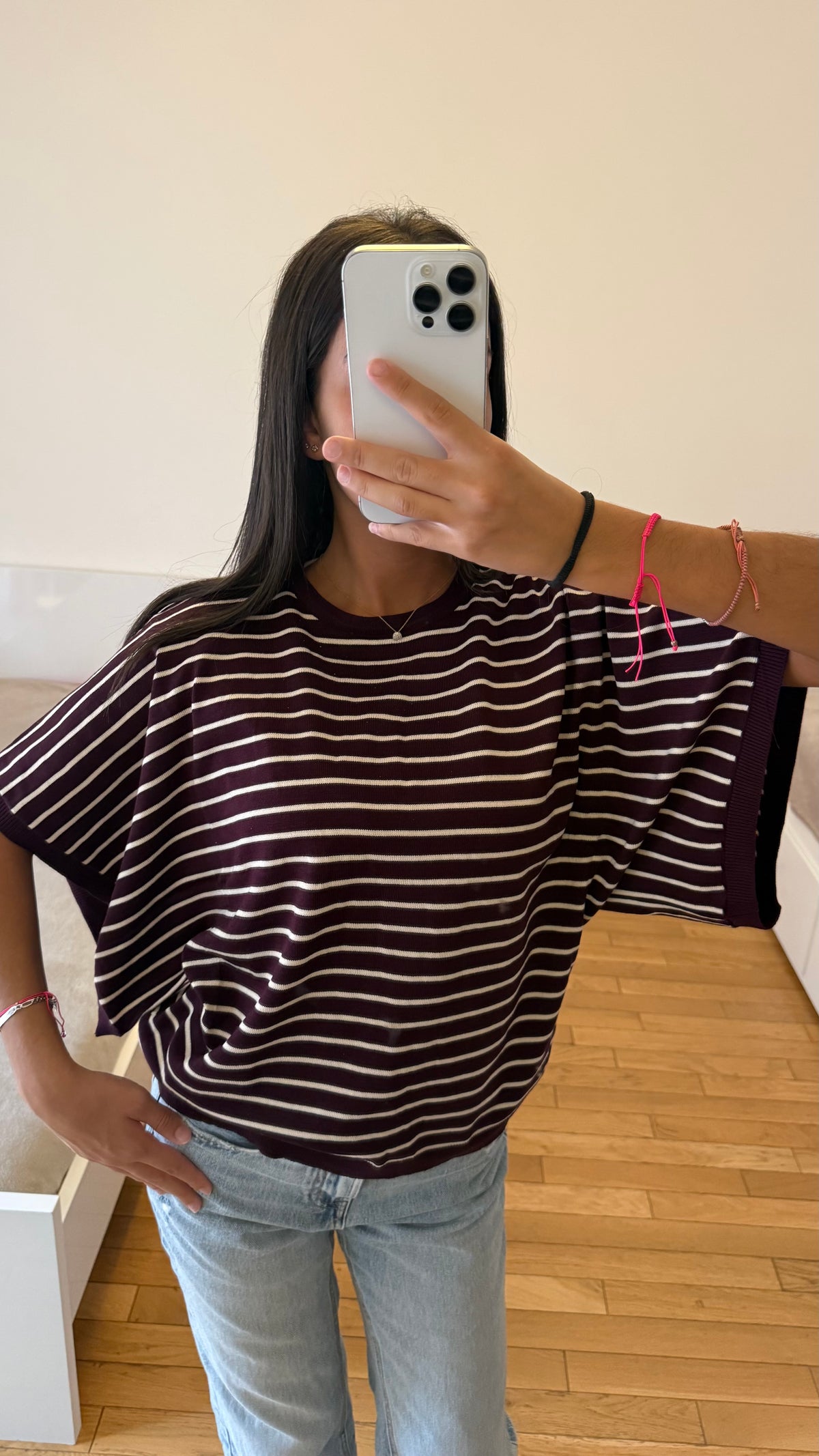 Pull à rayures