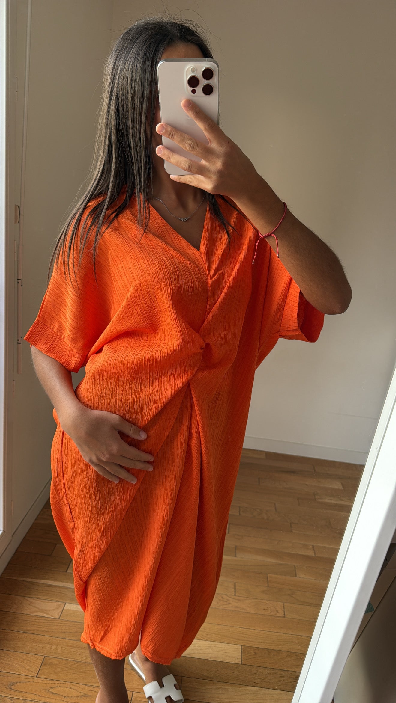 Robe orange