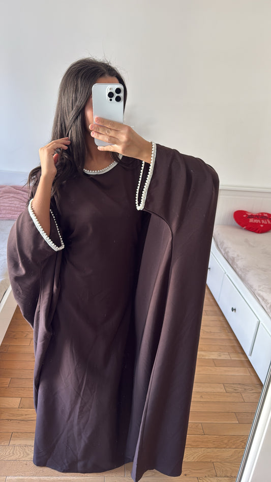 Abaya Neyla Marron